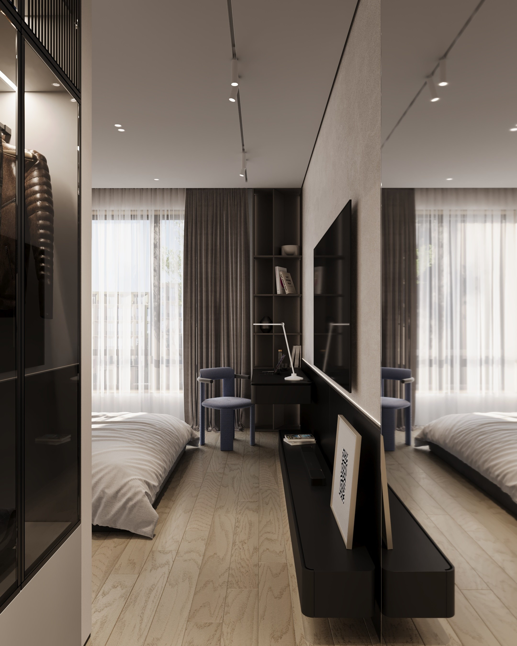 ЖК «Verona Remizovka», 60 м². Room Design Studio