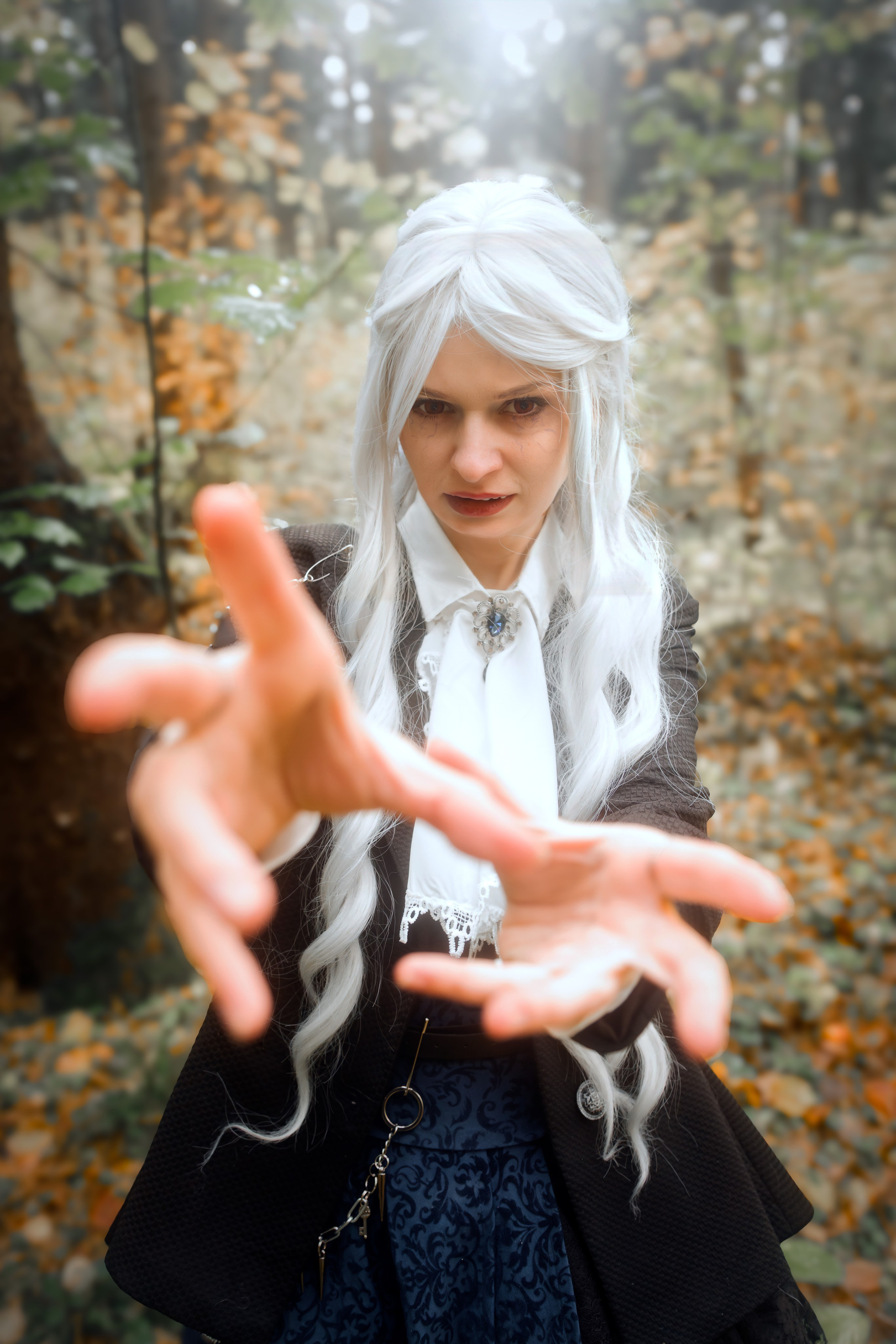 Фотосессия Вампиры в лесу