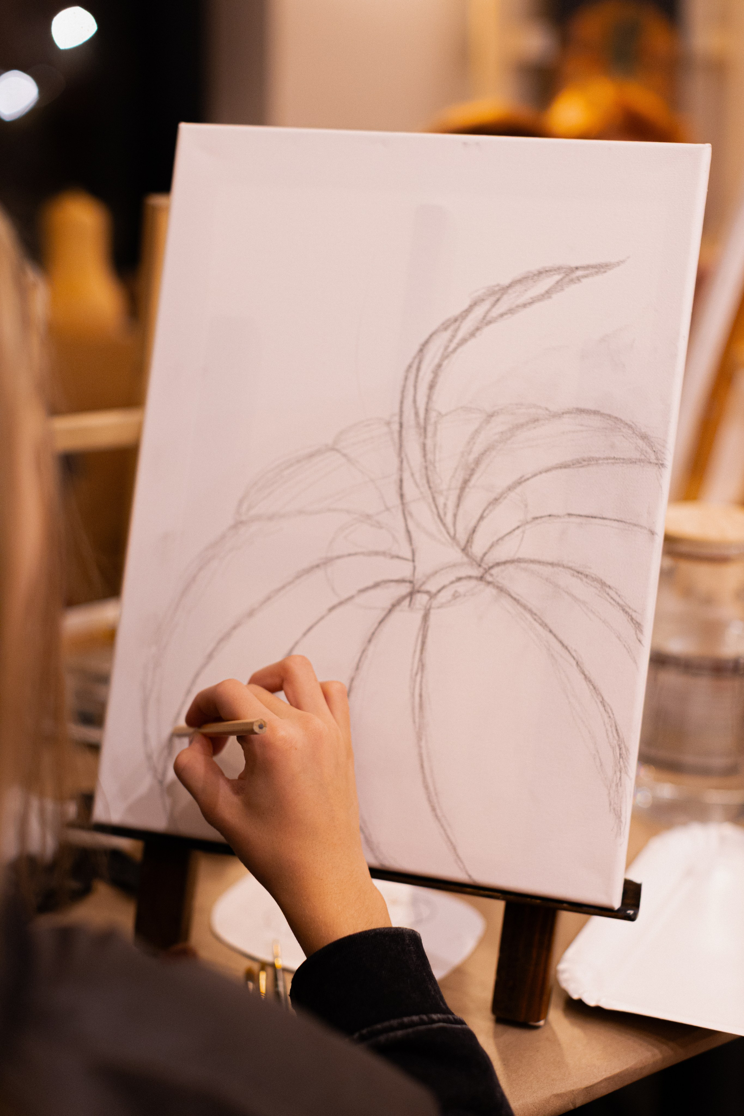 МК Тыква в кафе Здрасте. Анастасия Ракчеева Художник