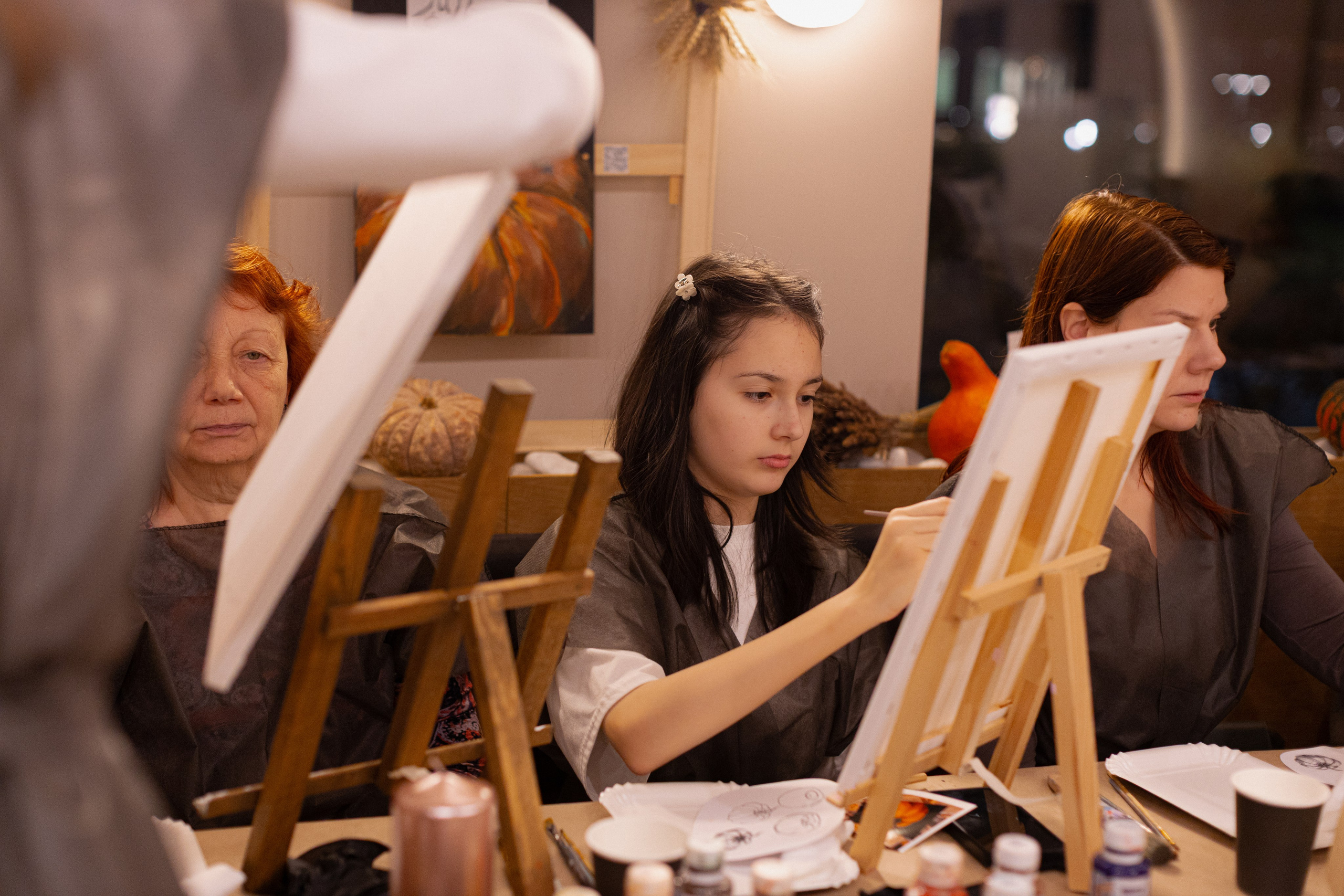 МК Тыква в кафе Здрасте. Анастасия Ракчеева Художник