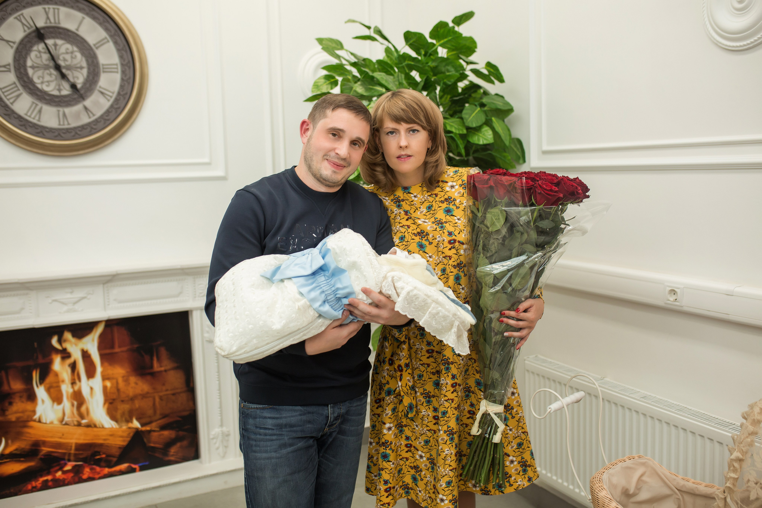 Выписка Виктора. Фотограф на Крещение, семейный фотограф в Москве