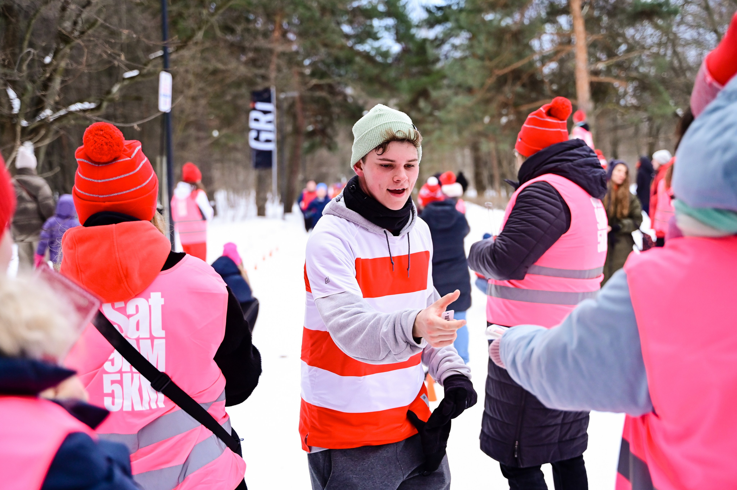 Sat9am5km x GRI (Кузьминки 03.02.24). Фотограф | Ирина Гамзинова | Москва