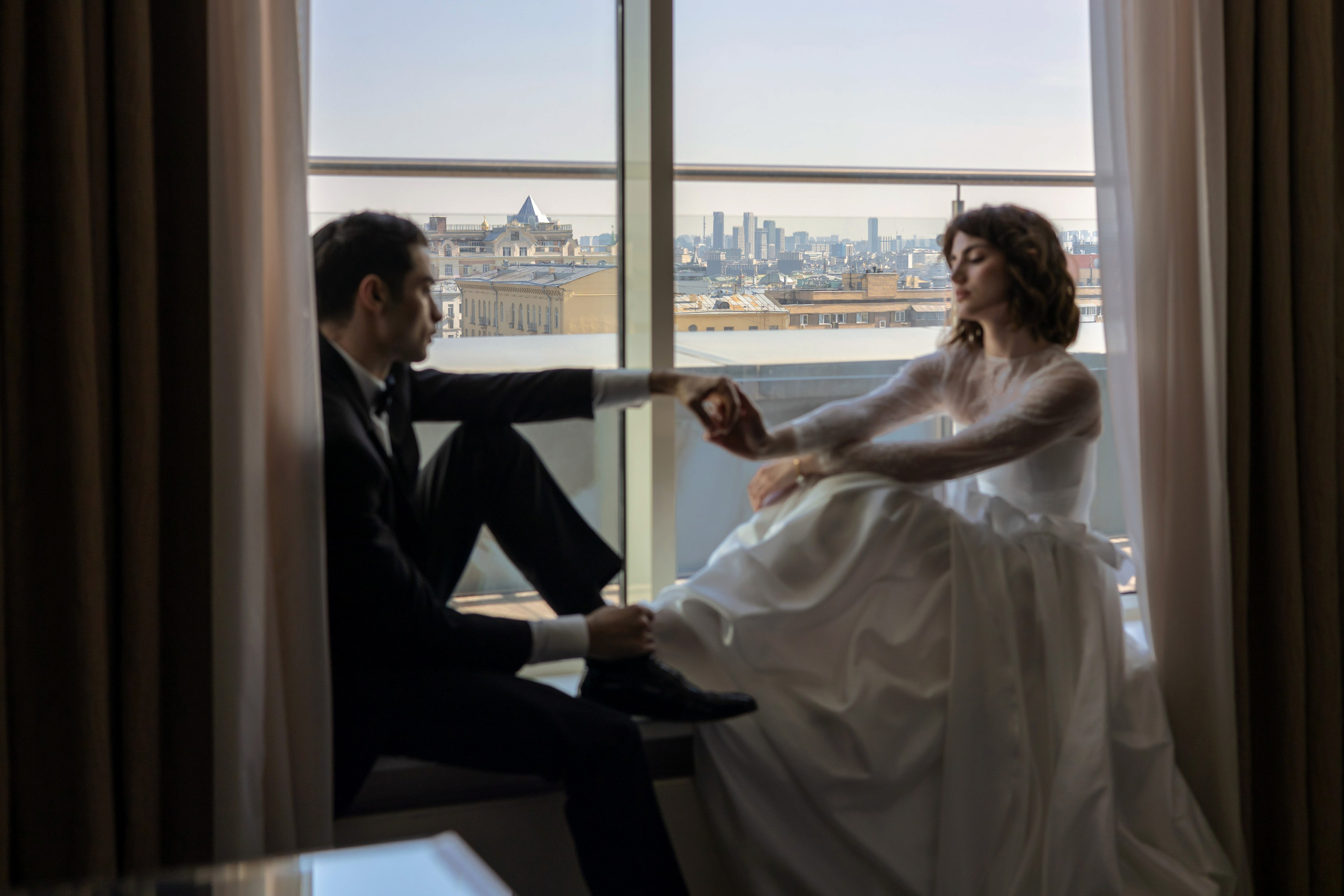 Даниэль и Елизавета. Свадебный камерный ужин. Семейный и свадебный фотограф в Москве и области EVGENIA SAVI