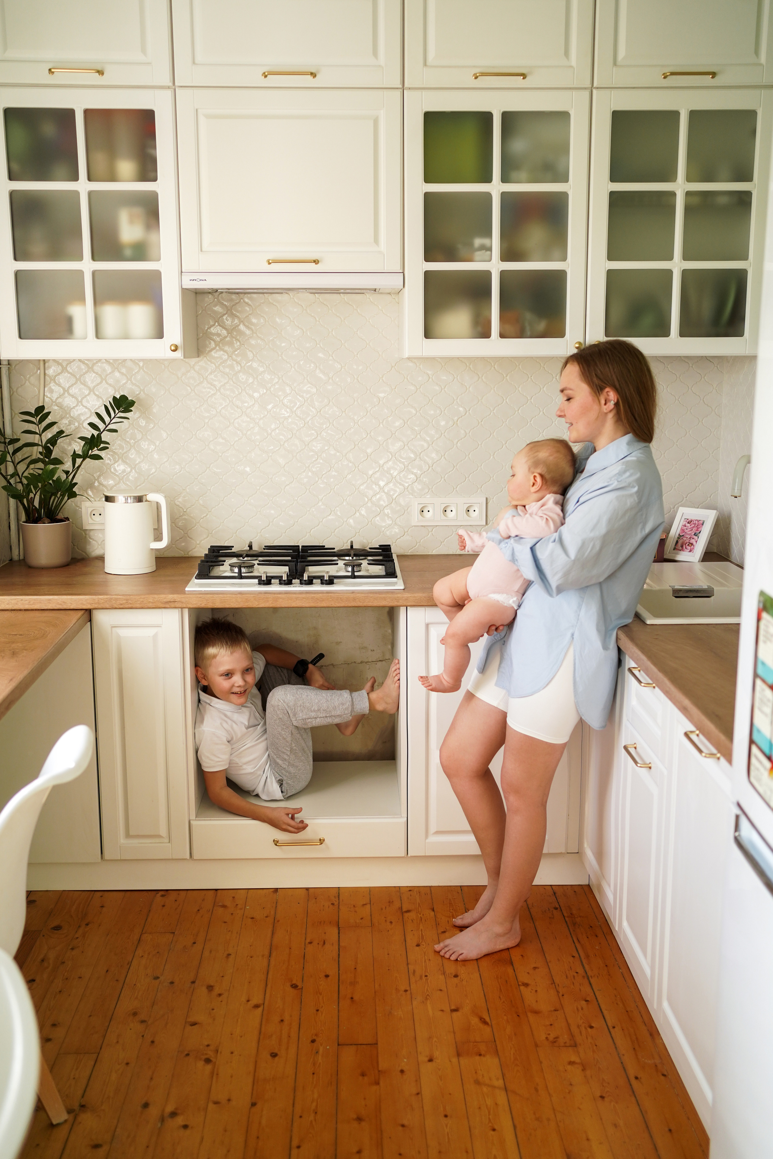 Женя, Миша и Мия. Семейный фотограф в Северодвинске и Архангельске Наталья Проничева