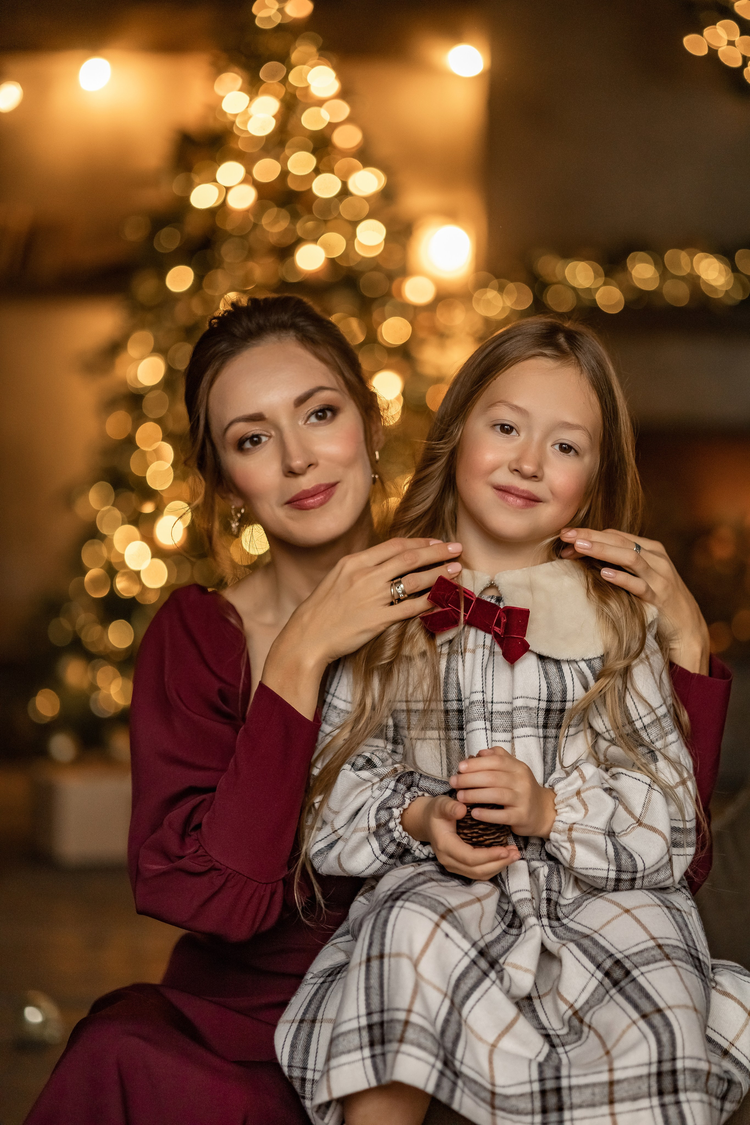 Новогодние студии. Семейный и детский фотограф в Москве Анна Чертополох