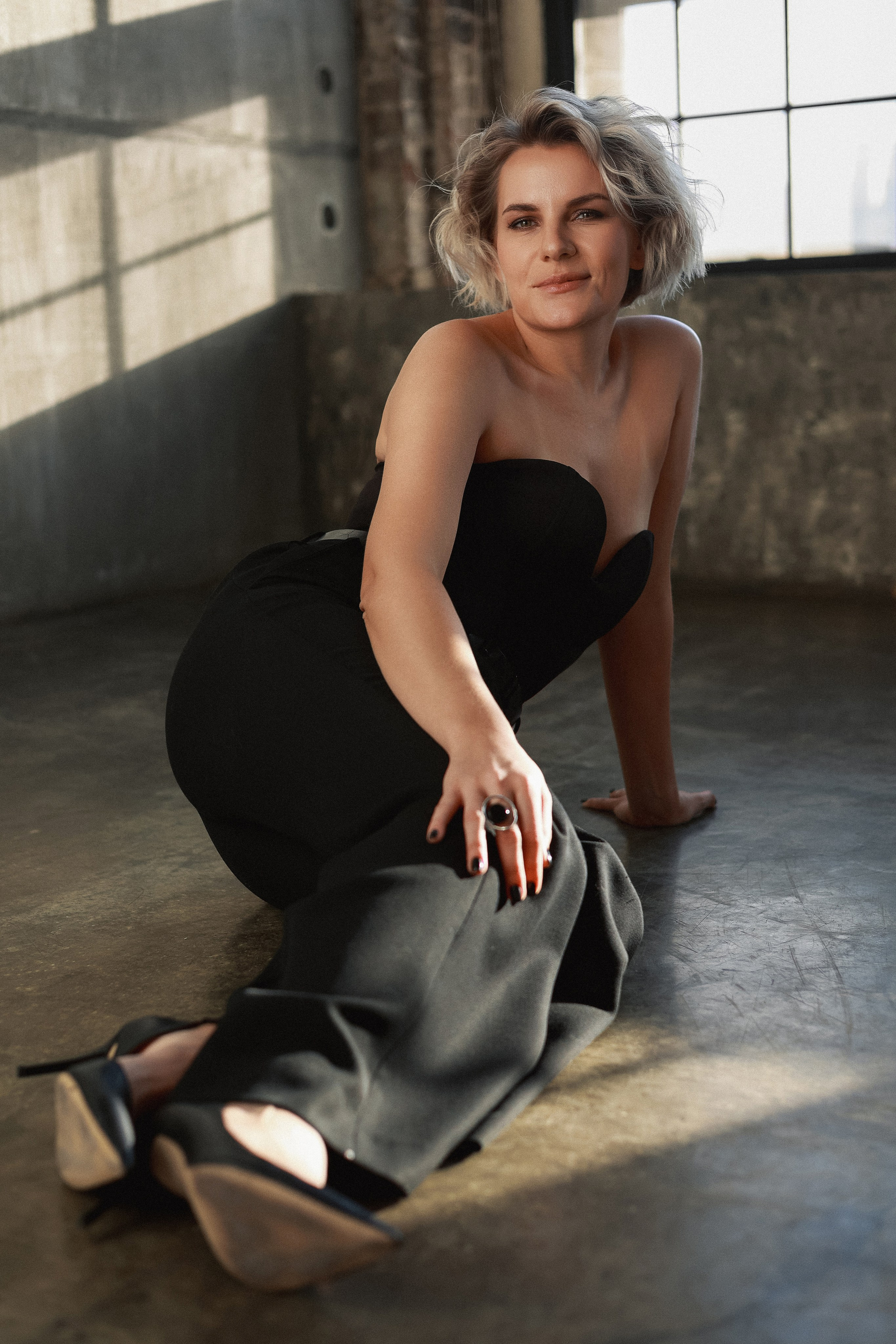 Женская студийная фотосессия. Портретный и семейный фотограф в Москве Мария Рослякова