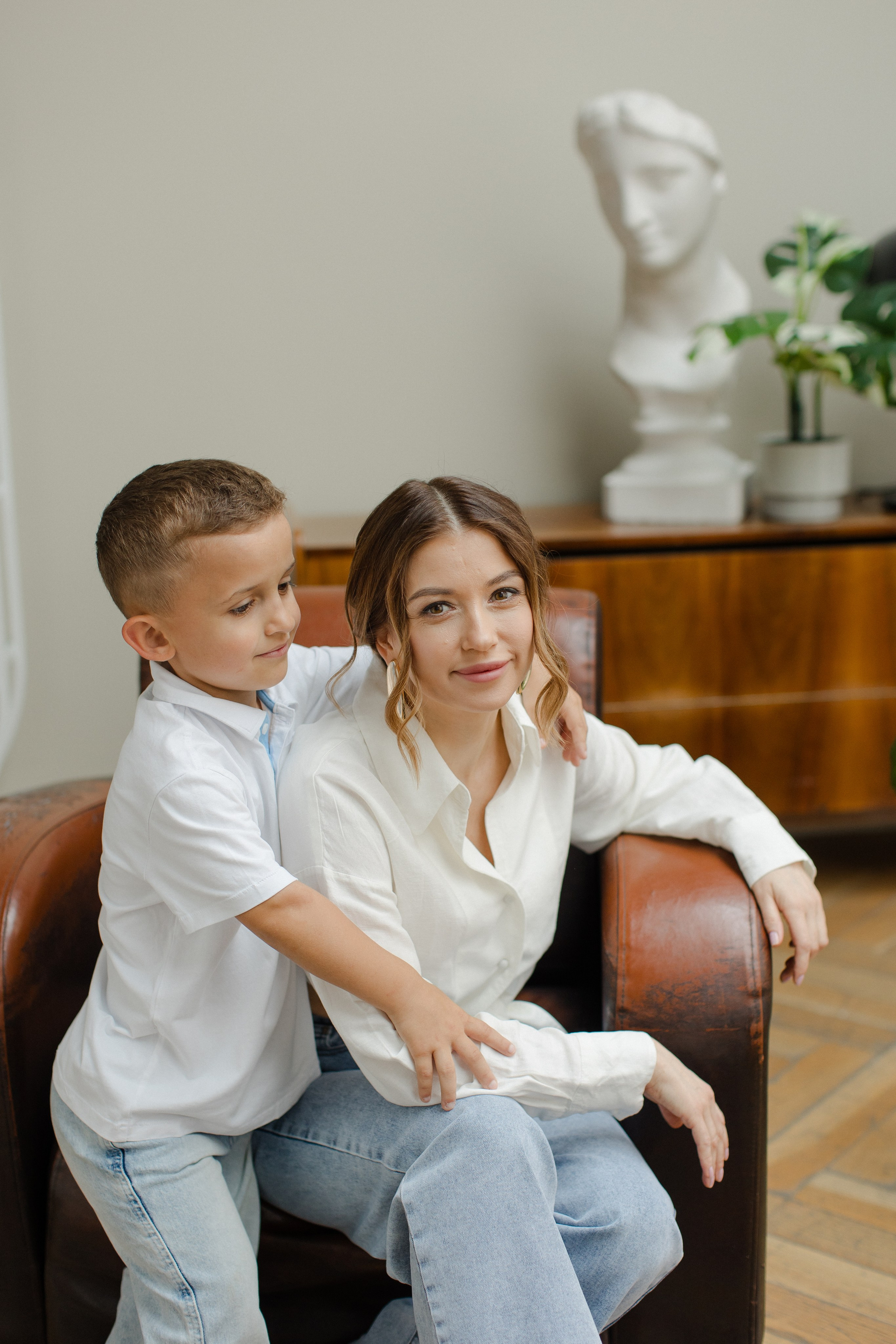 Катя с семьей. Семейный и детский фотограф в Москве Кузьмина Мария