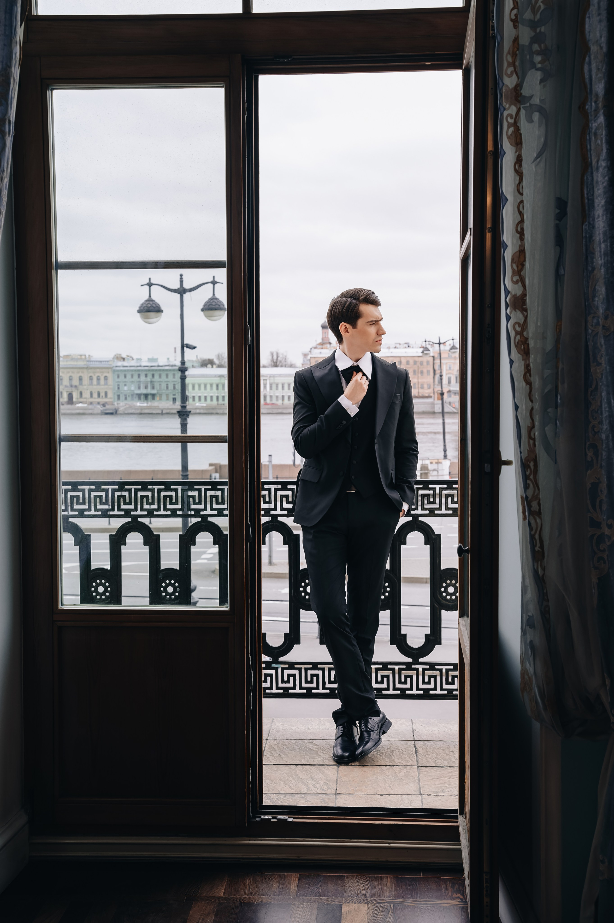 Свадебная фотосессия в отеле. Портретный фотограф Москва Светлана Кашура