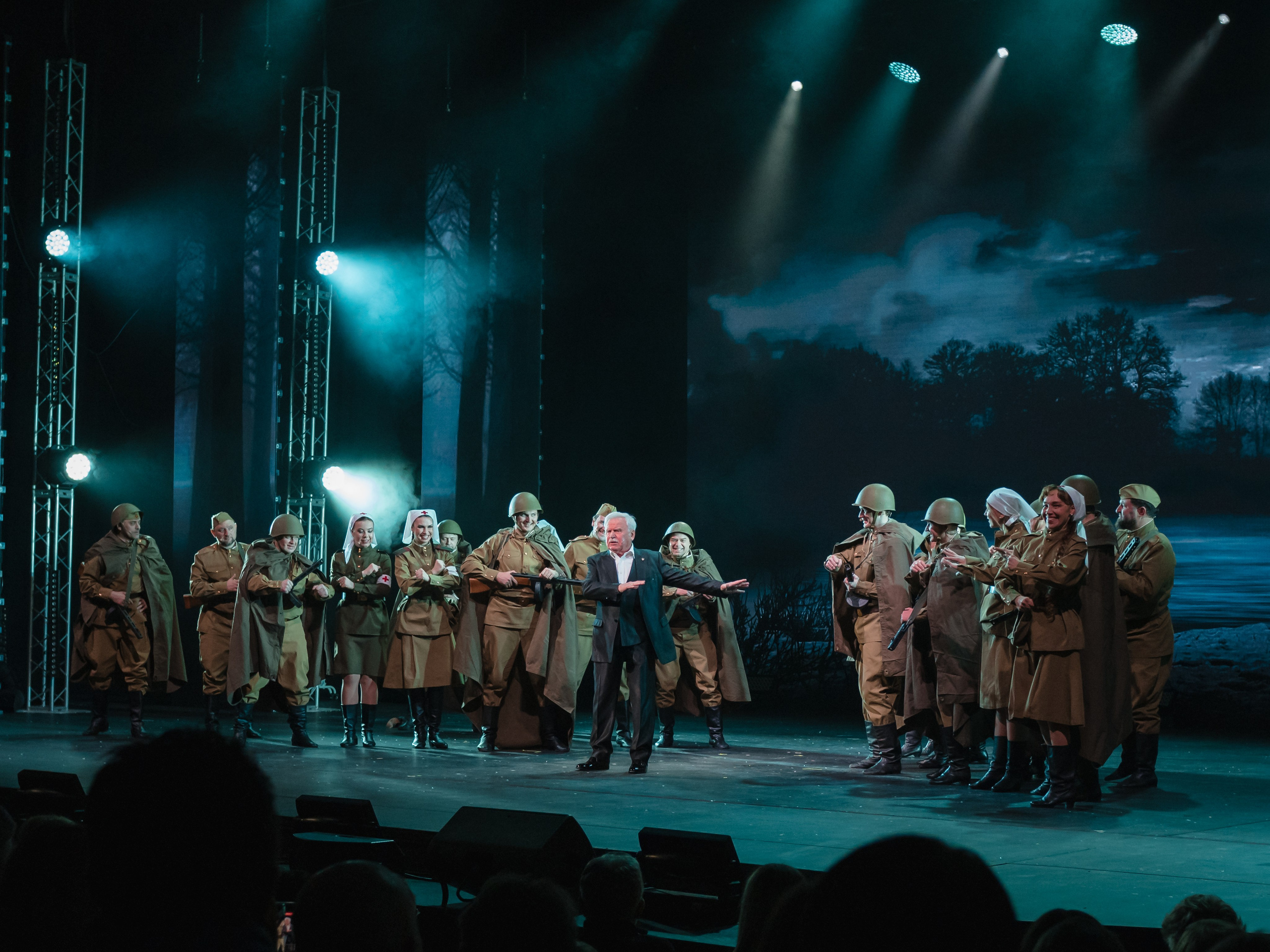 Василий Теркин, театр «Русская песня». Фотограф Ольга Махалова — Санкт-Петербург, Москва, Нижний Новгород