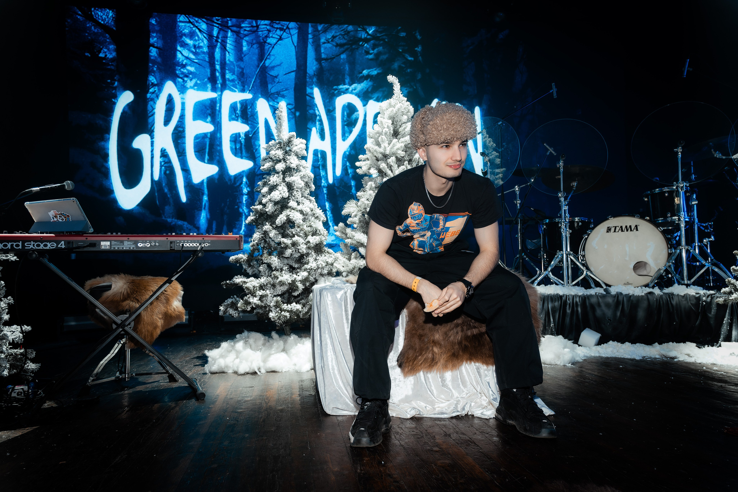 Green Apelsin в Альфа Кристалл 06.01.2026. Репортажный фотограф и видеограф в Москве