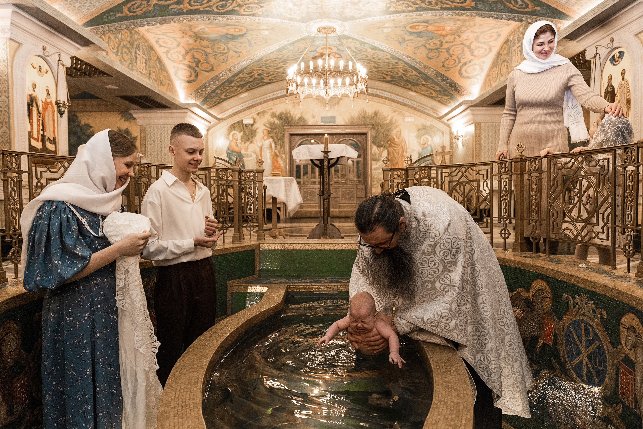 Крещение Евы. Фотограф Крещение, Выписка москва