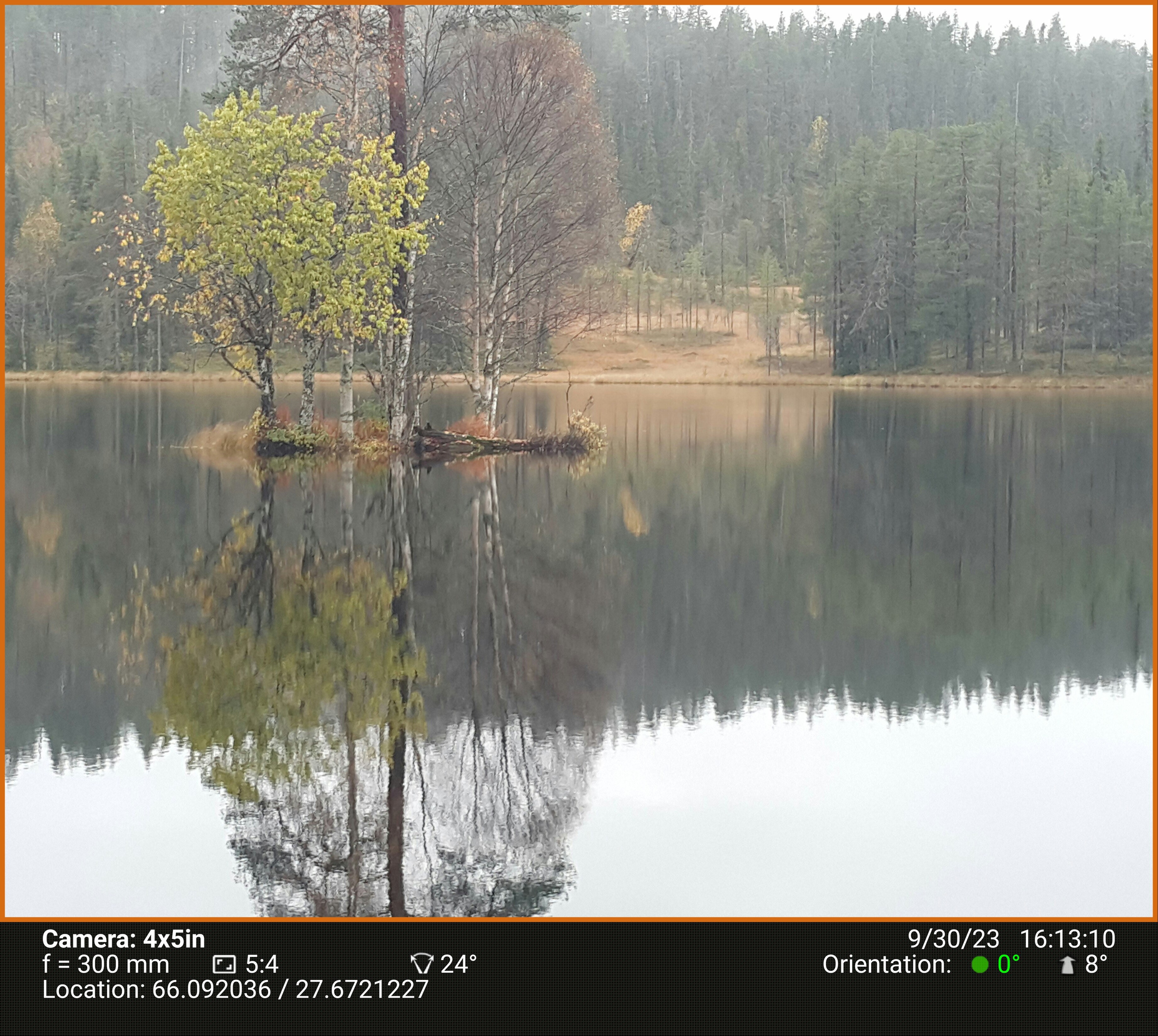 Березовый пруд. Северные Ночи