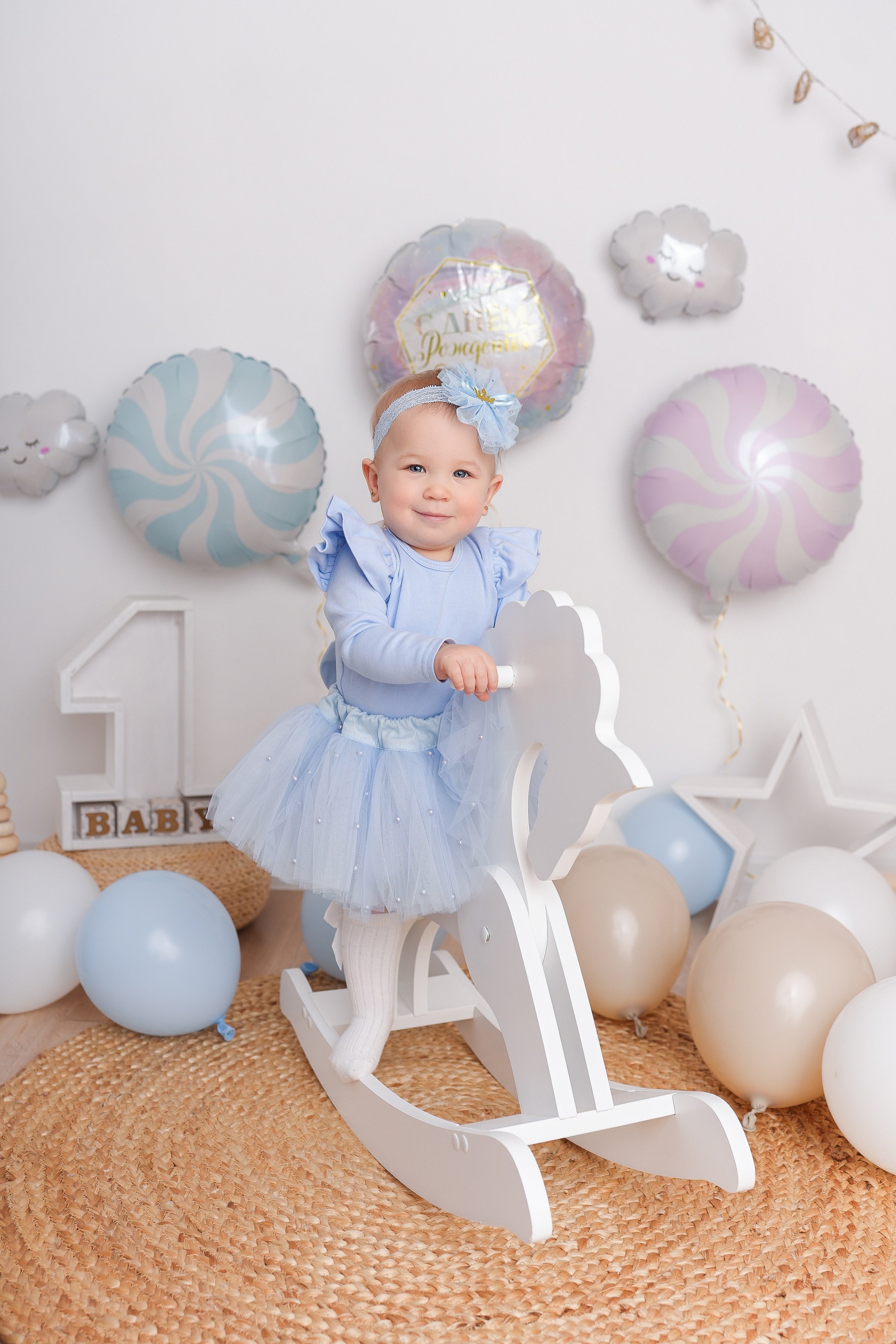 Годик. Фотограф новорожденных и детский фотограф в Екатеринбурге Ксени