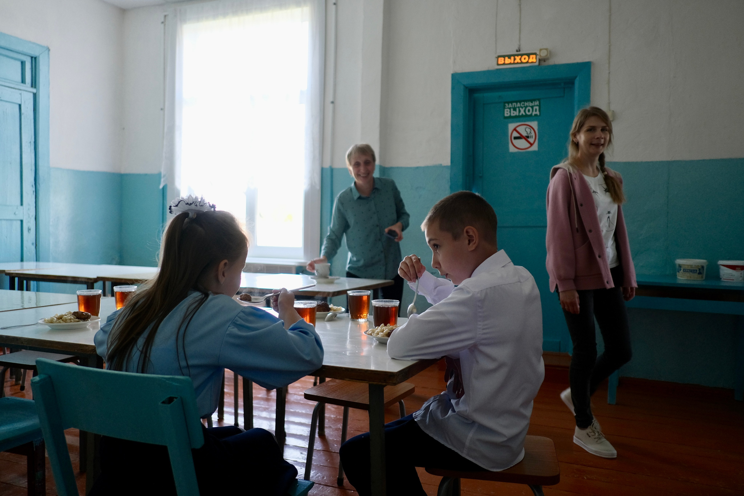 Ольховская школа, поселок Мирный, Вологодская область. Фотограф Евгений Андреев