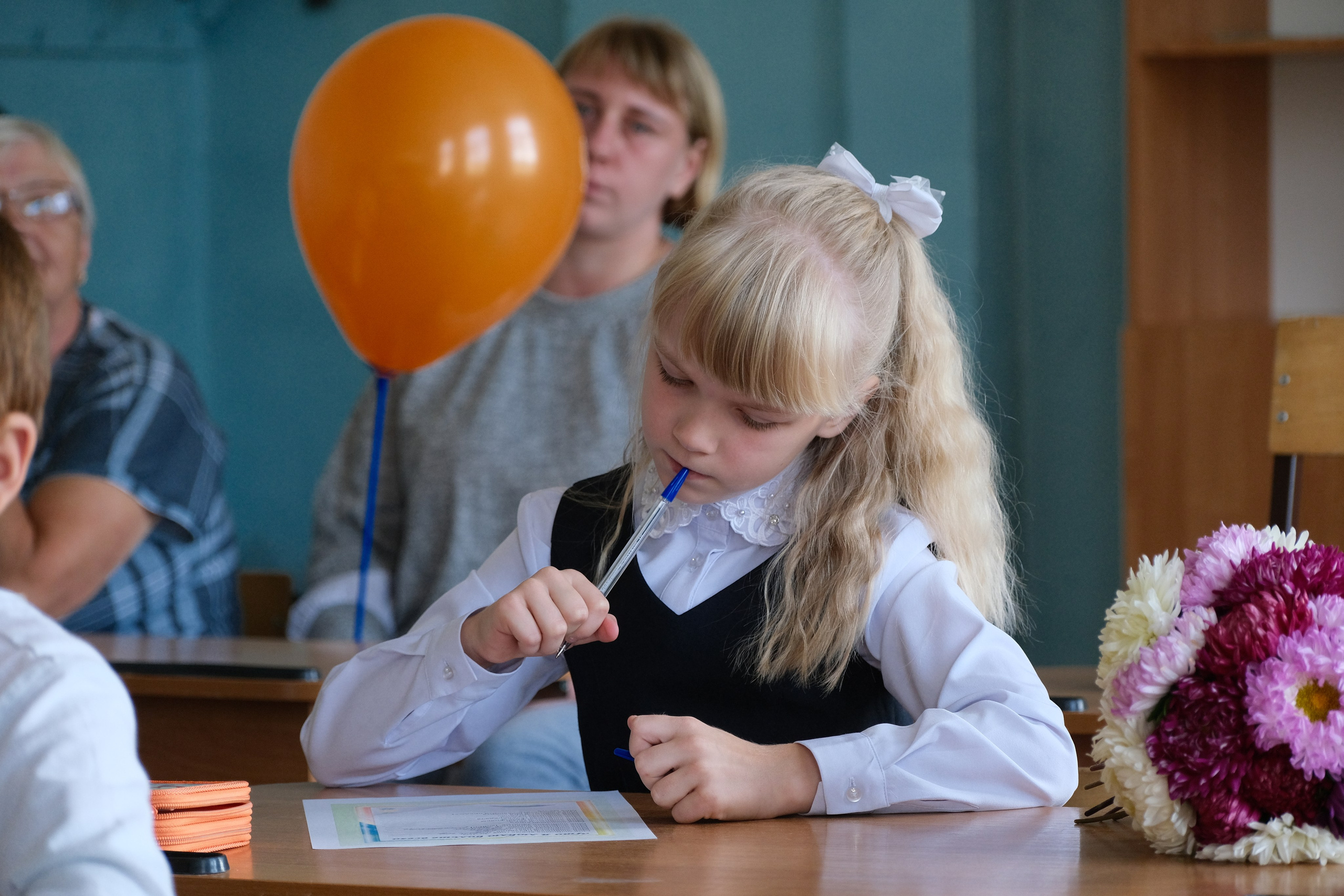 Ольховская школа, поселок Мирный, Вологодская область. Фотограф Евгений Андреев
