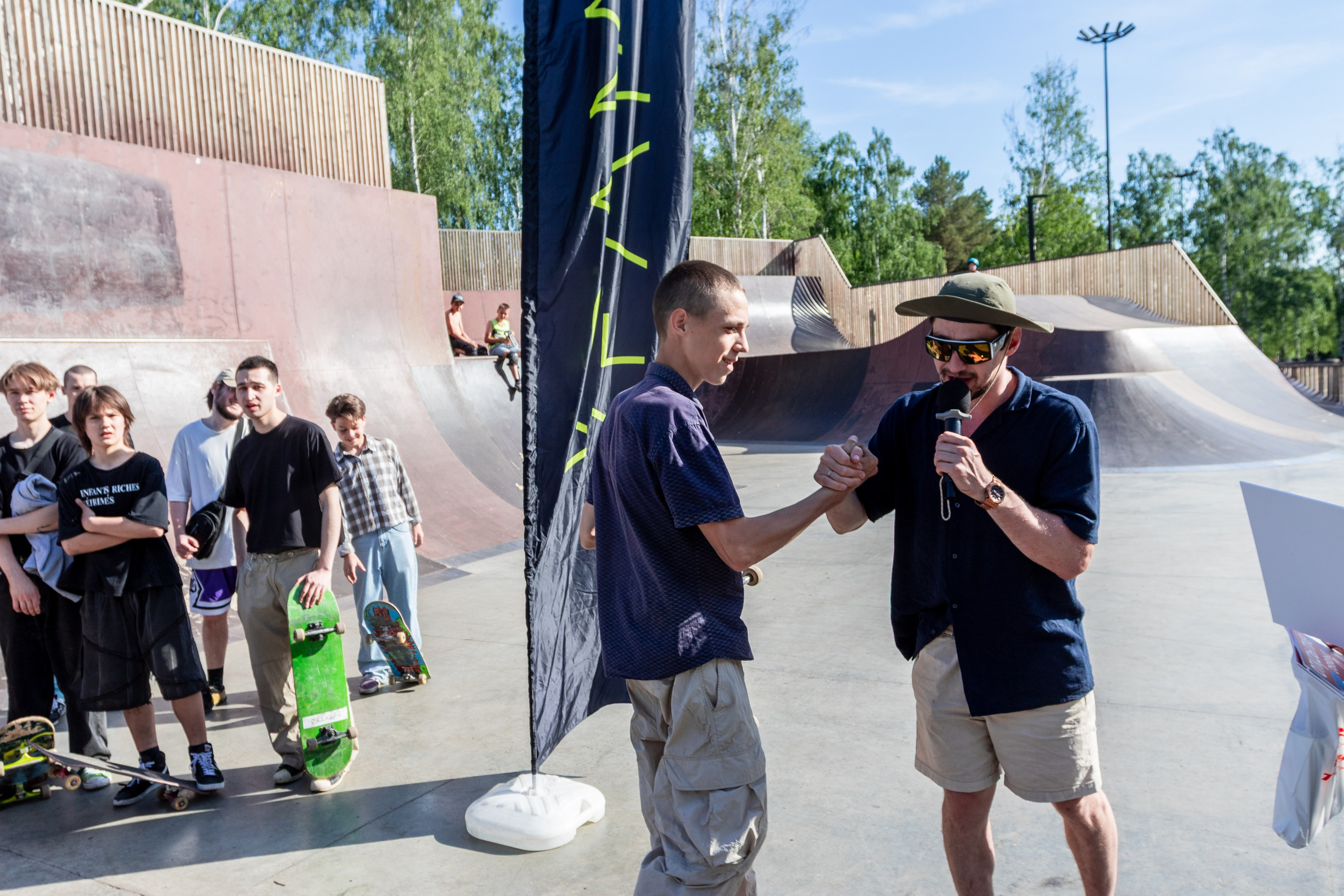 Открытие парка. Design Muginov