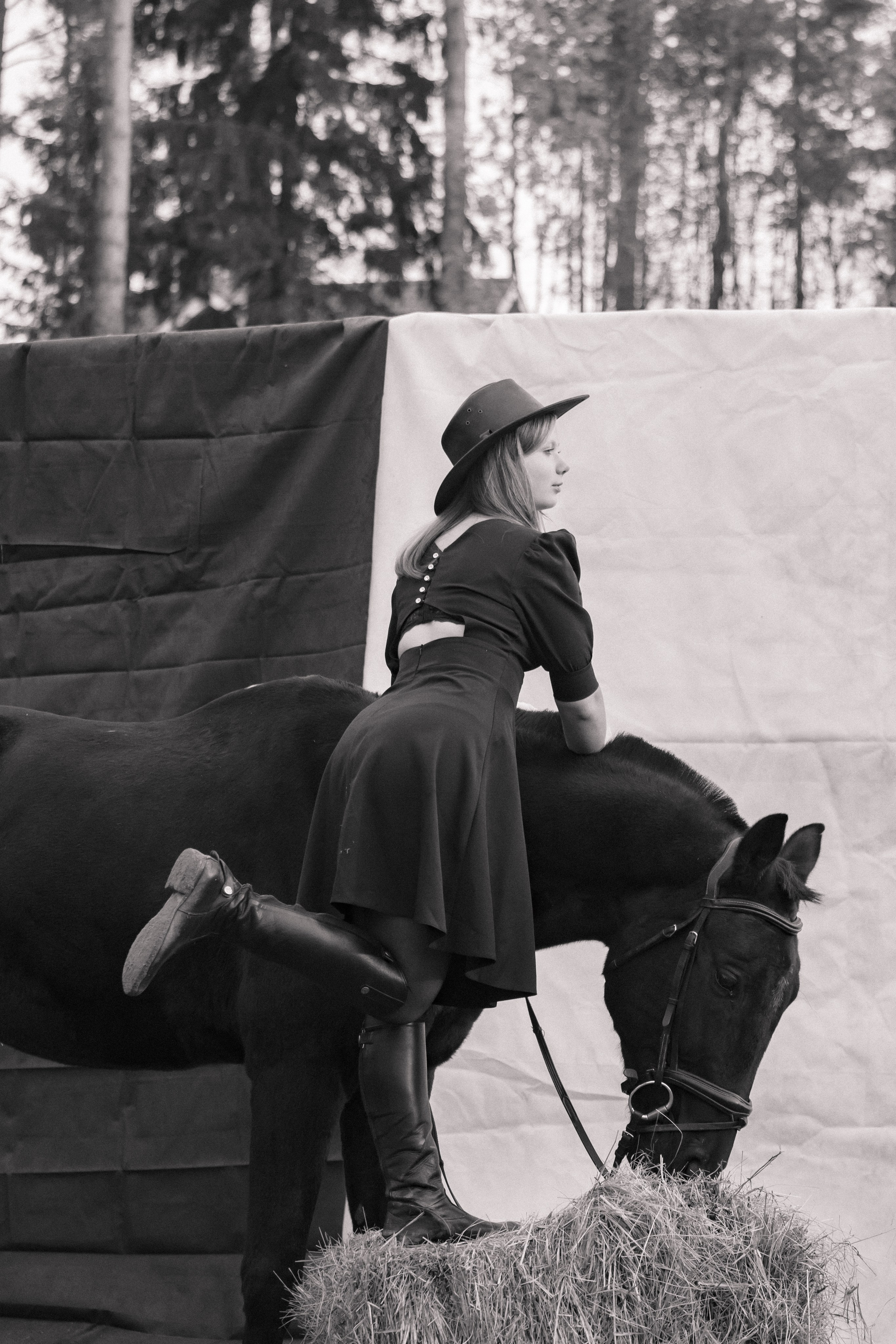Проект DEFILE. Конный фотограф в Санкт-Петербурге Анна Лебедева