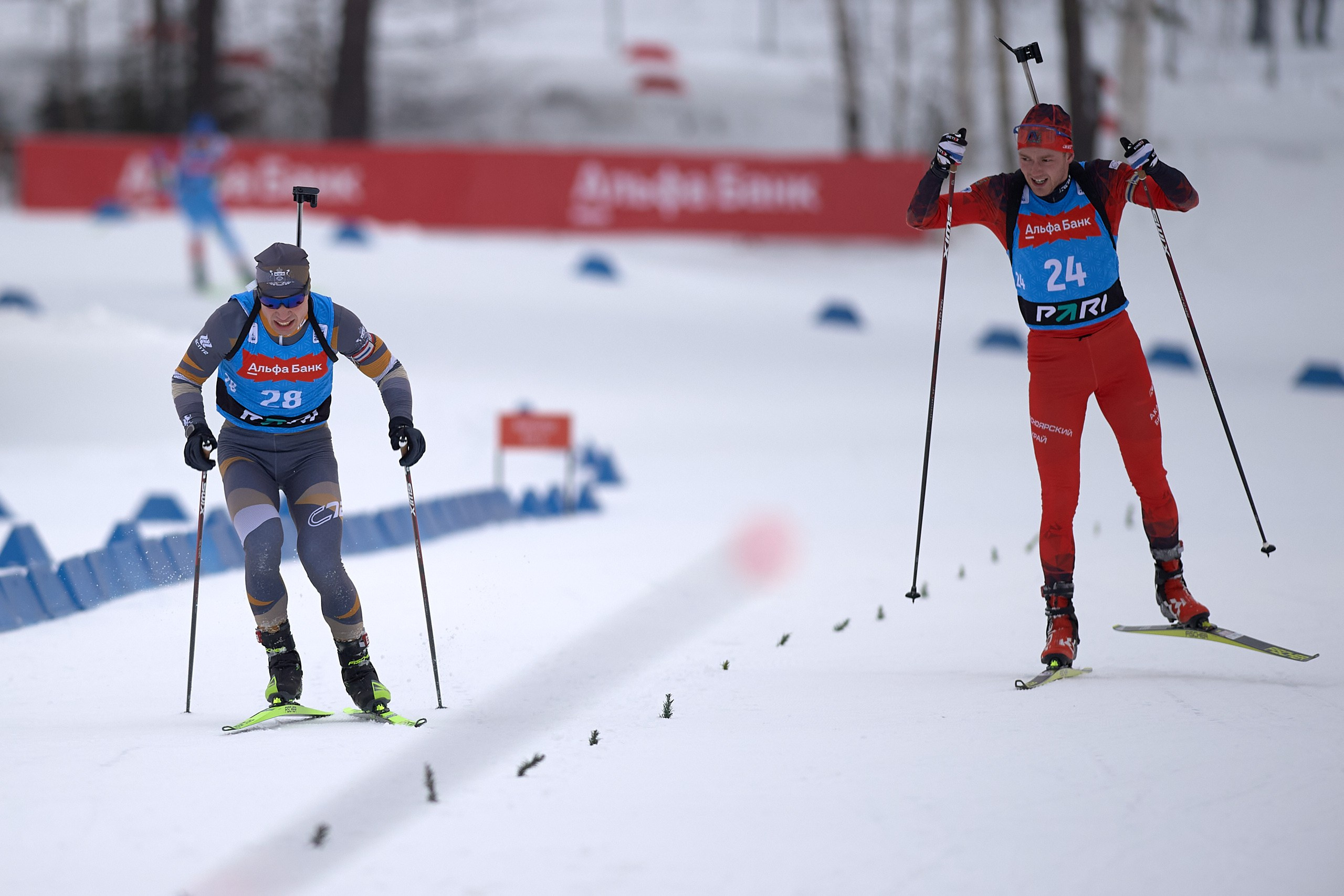 Биатлон. Чемпионат России — 2024/2025, 3-й этап, Ижевск. Ижевская винтовка. Спортивный репортажный фотограф в Ижевске Сергей Мерзляков