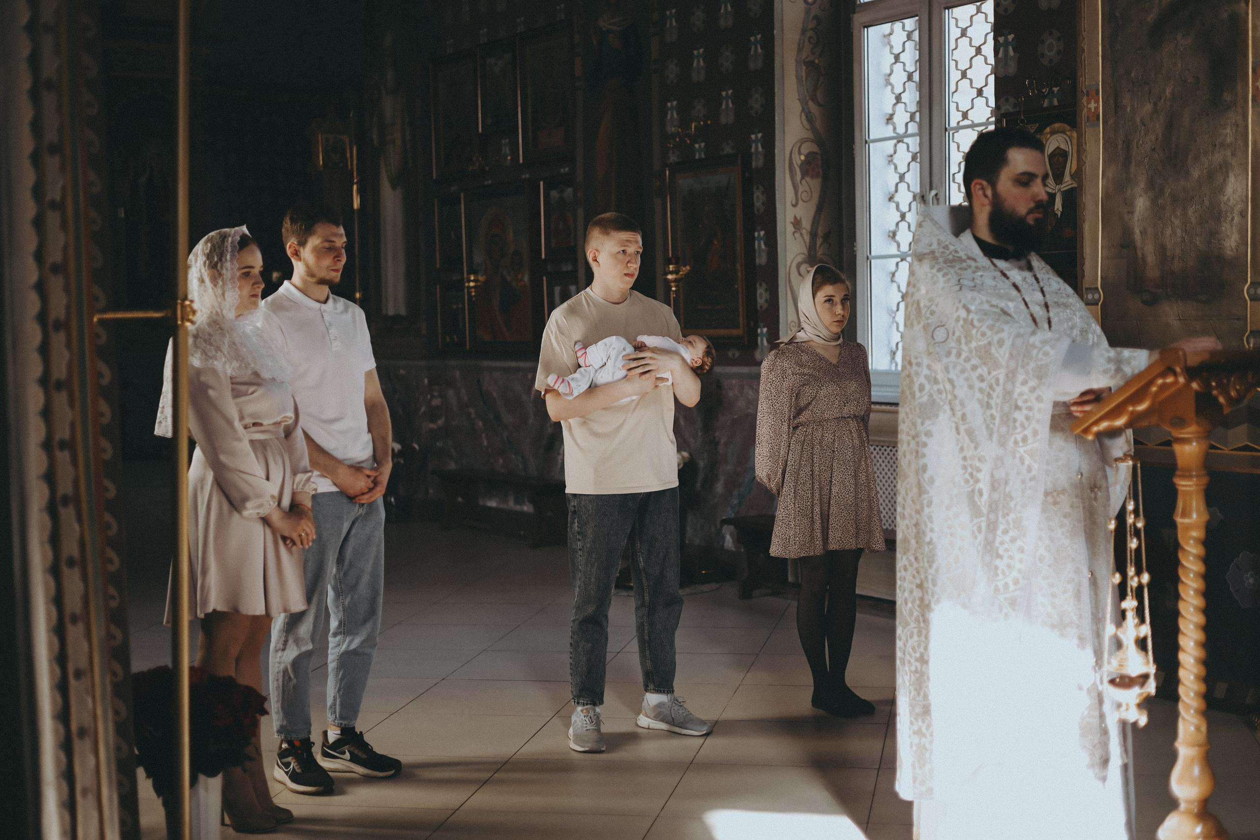 Крещение Агаты. Фотограф Мария Лаенко