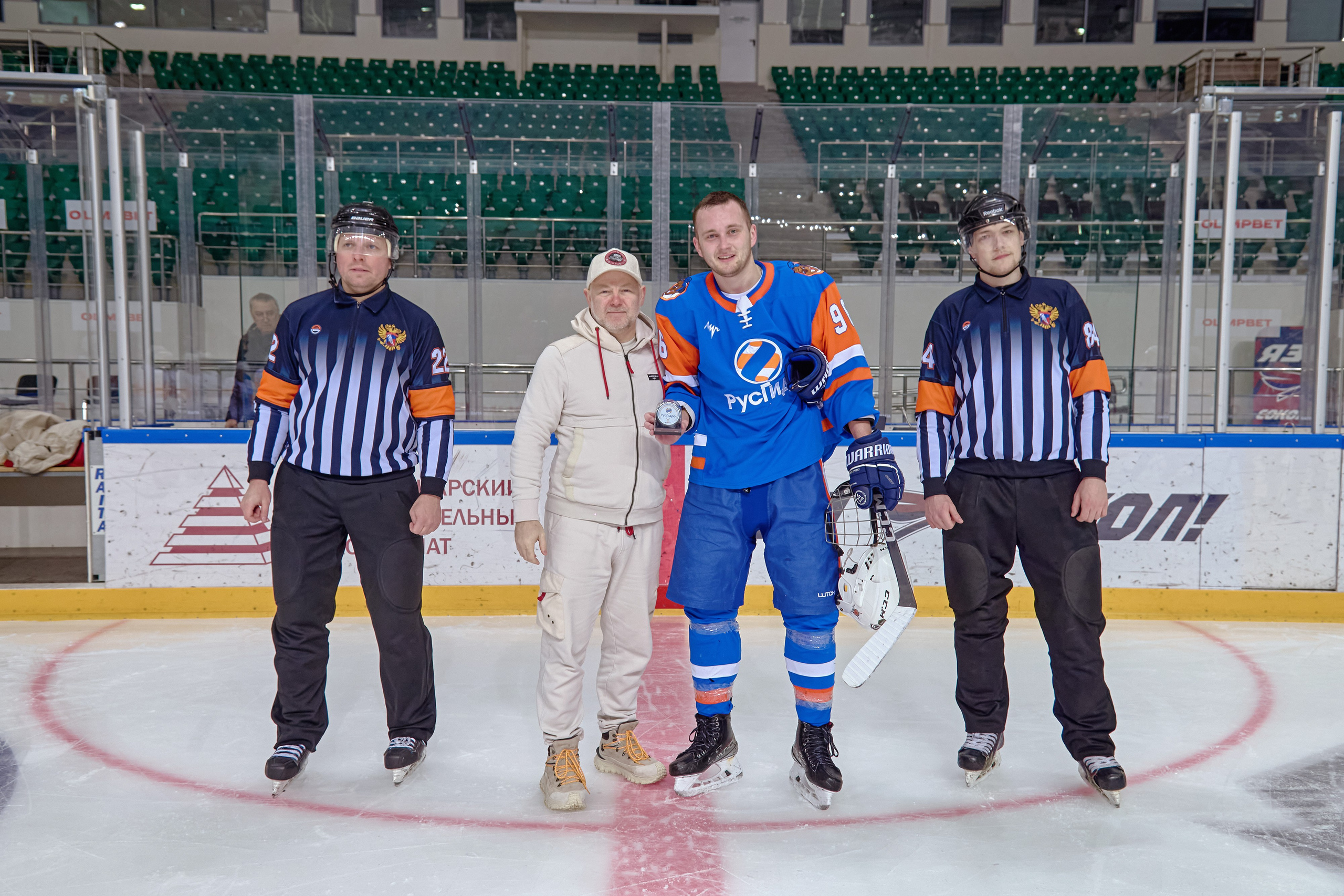 Платинум Арена — Хоккей — РусГидро. Фотограф Яковлев Роман — Красноярск