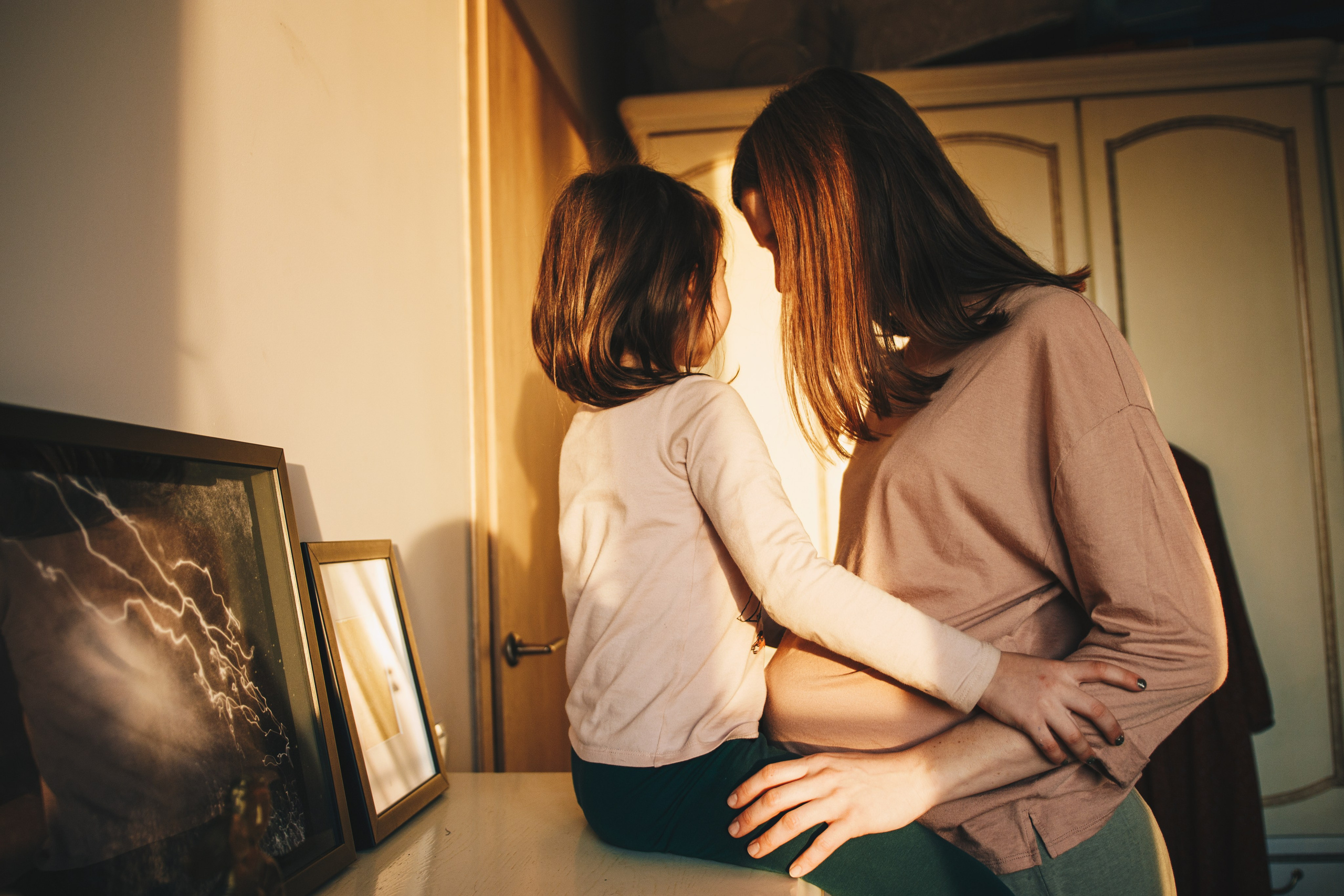 Домашняя семейная фотосессия. Фотограф Лебедева Наталья