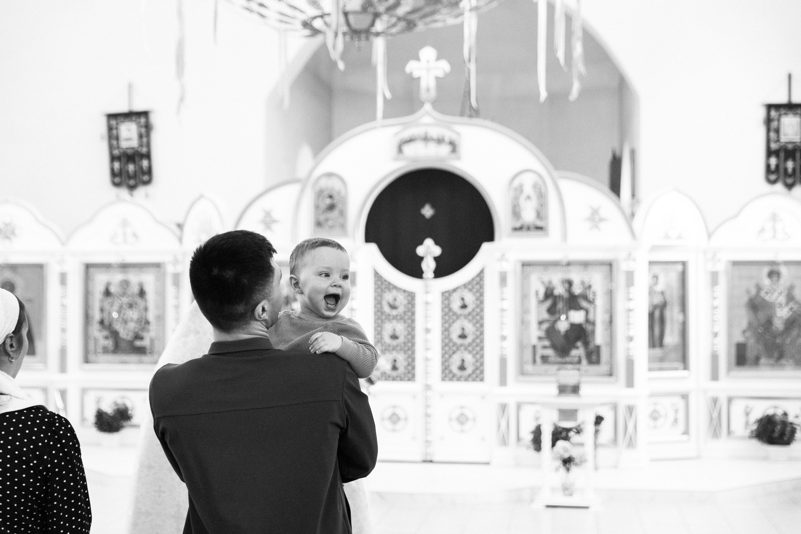 Крещение. Снимаю съемки