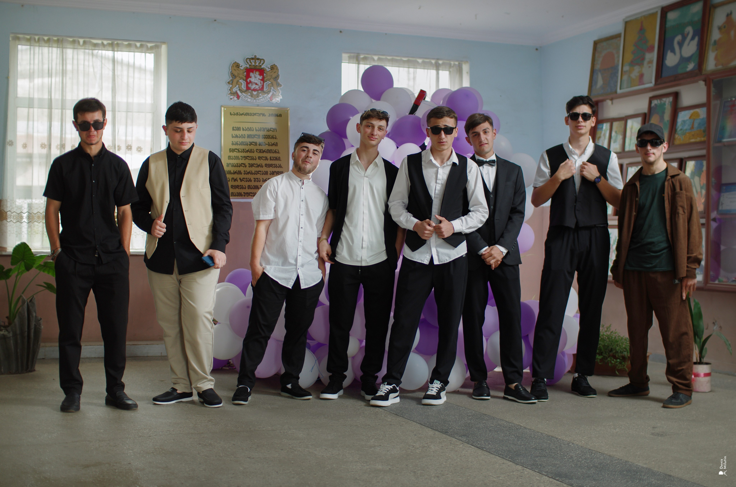 Чало Диди школа. Портретный фотограф Денис Милютин