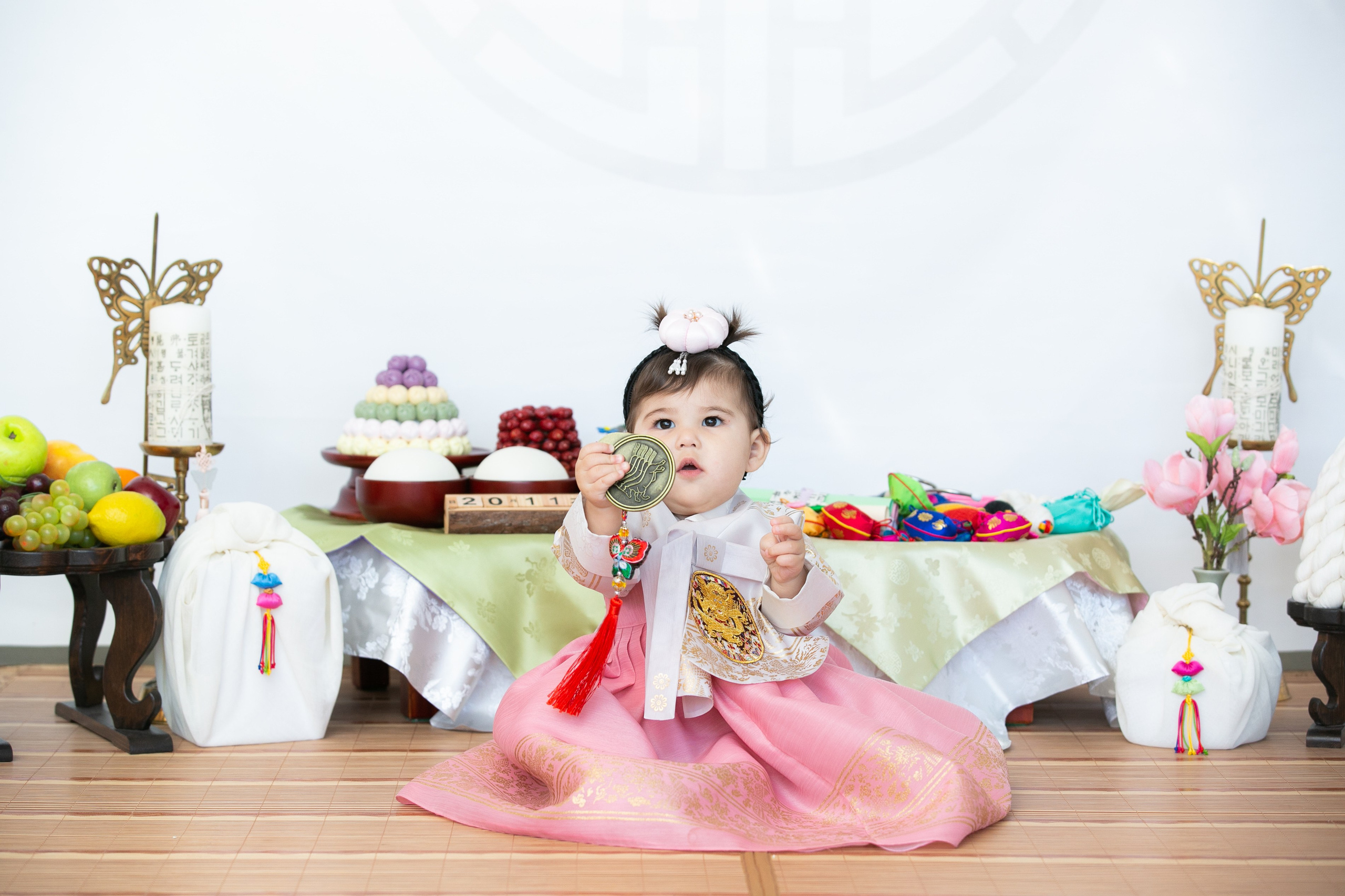 첫돌 Утренняя церемония (малыши). «Инбок» Фото студия