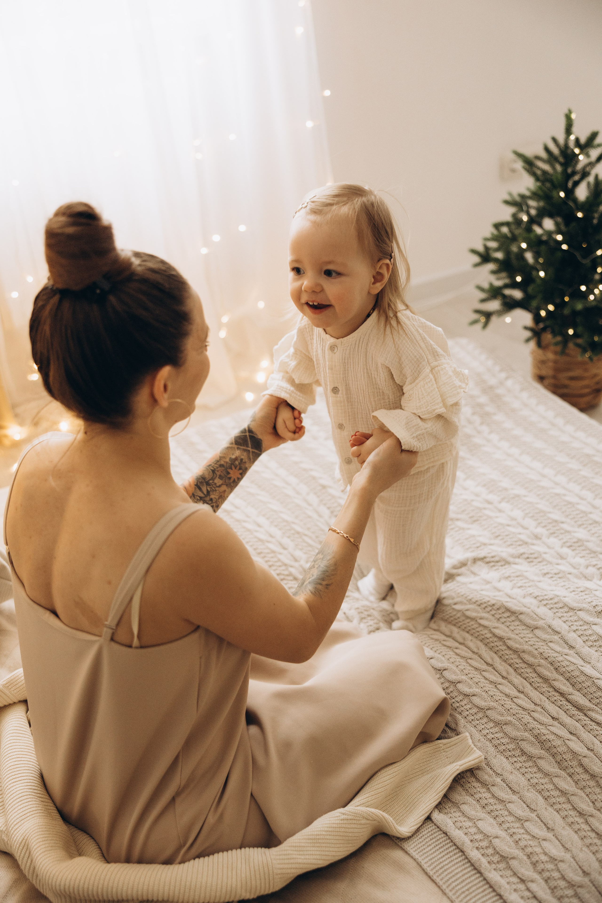Ольга и Мирослава НГ. Семейный фотограф в Москве Виктория Ястребинская