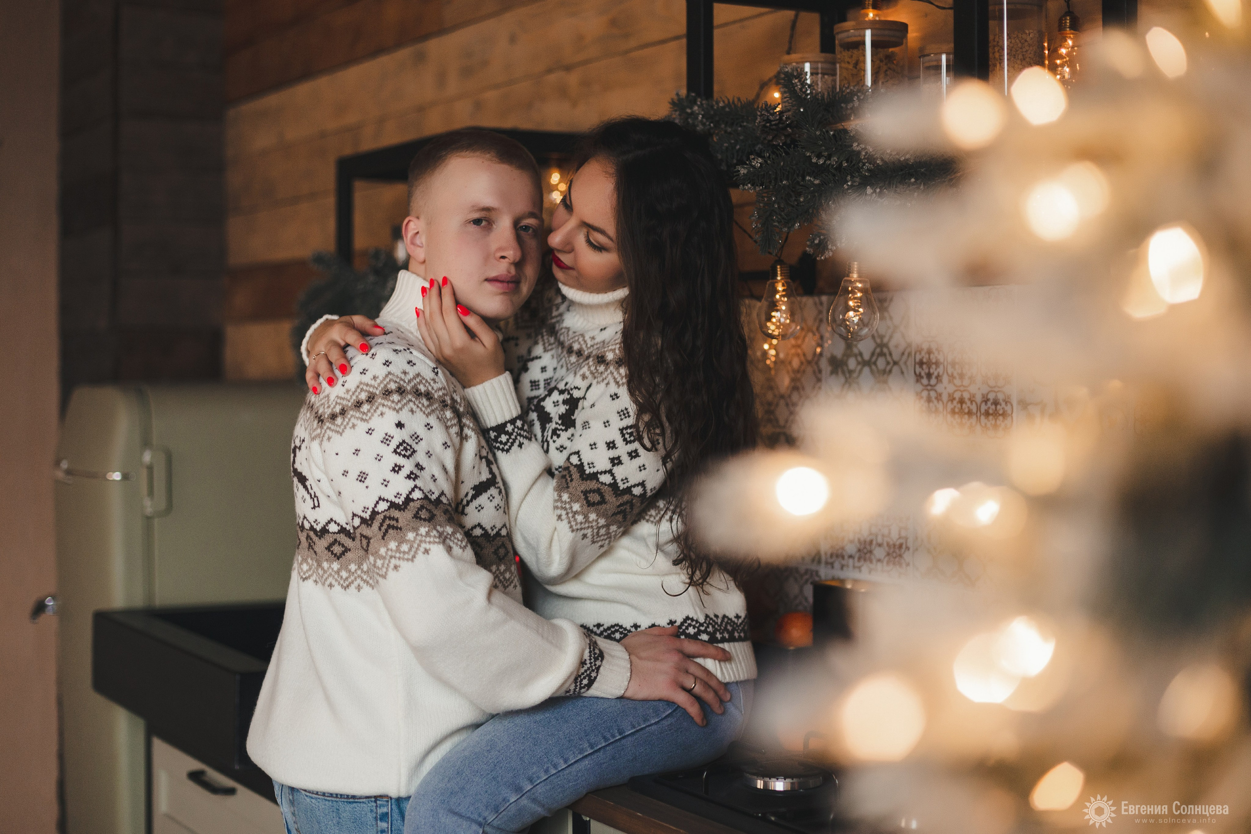 Виктория и Никита. Новогодняя история. Фотограф в Санкт-Петербурге, — Евгения Солнцева