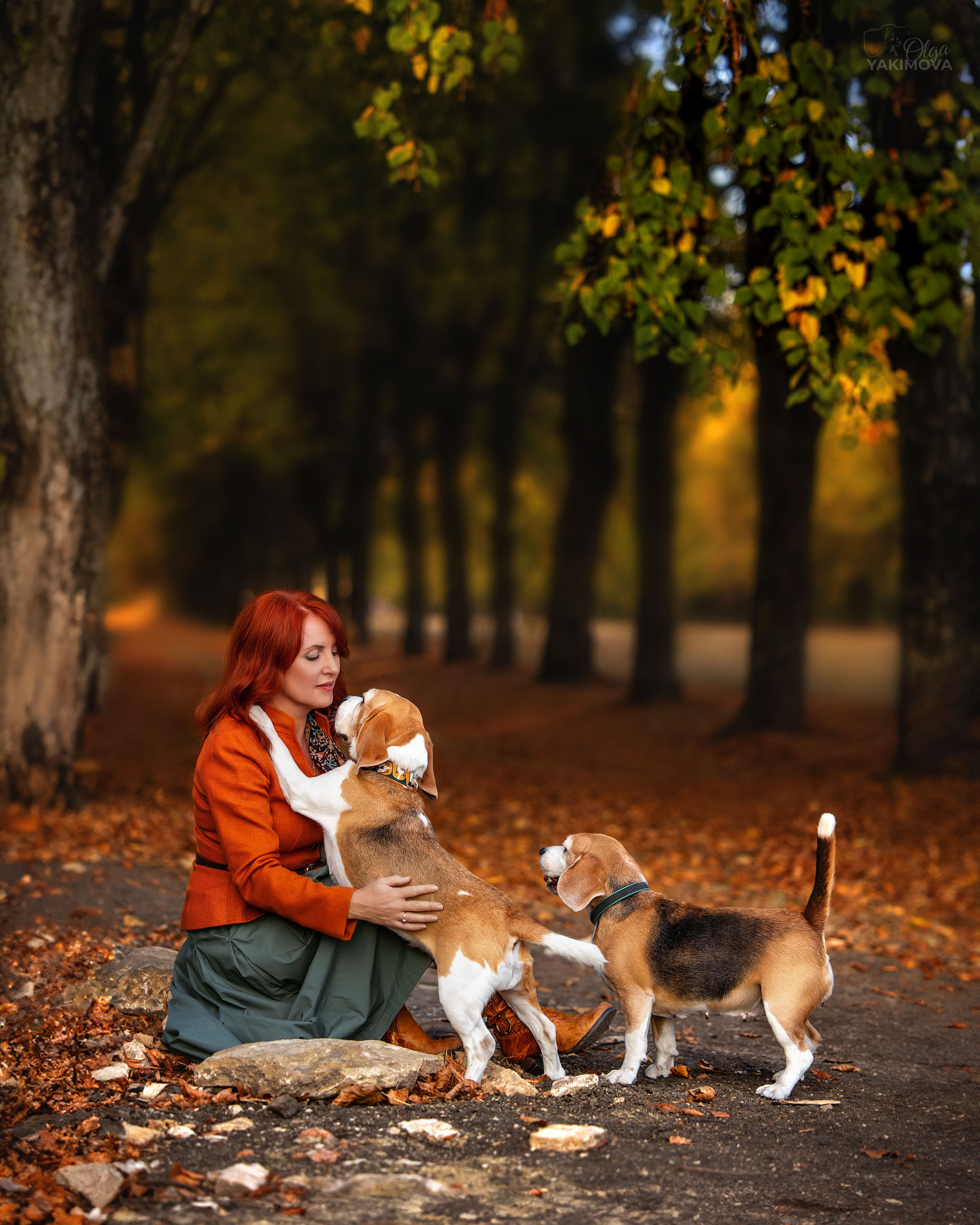 АННА И ЕЕ ХВОСТИКИ. Фотограф