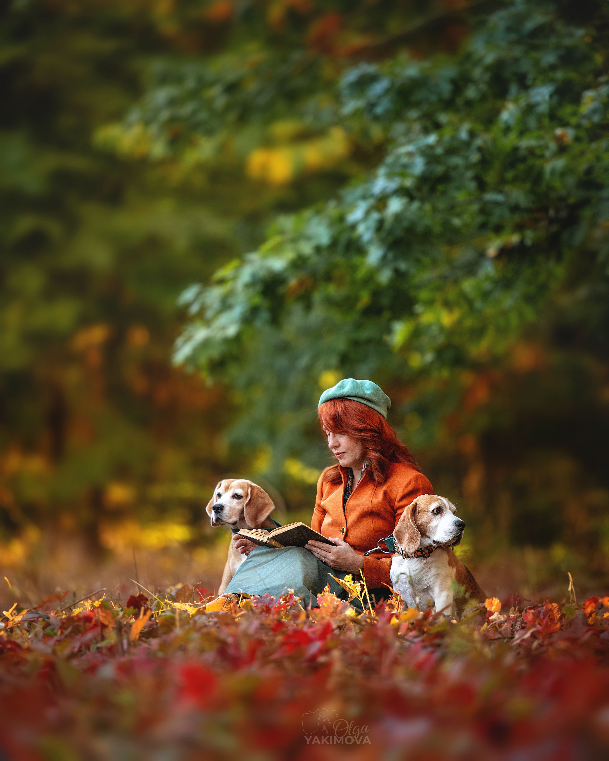 АННА И ЕЕ ХВОСТИКИ. Фотограф