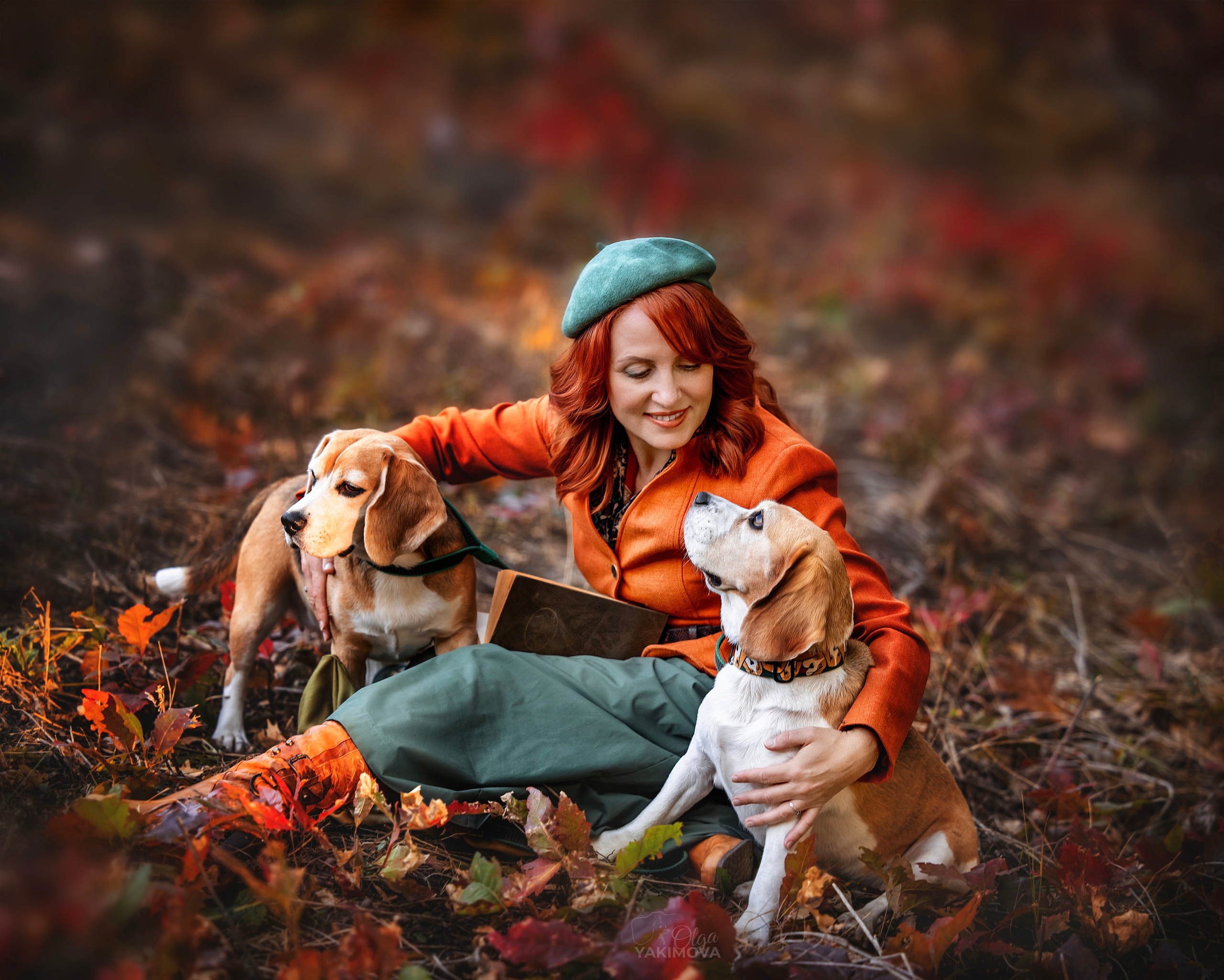 АННА И ЕЕ ХВОСТИКИ. Фотограф