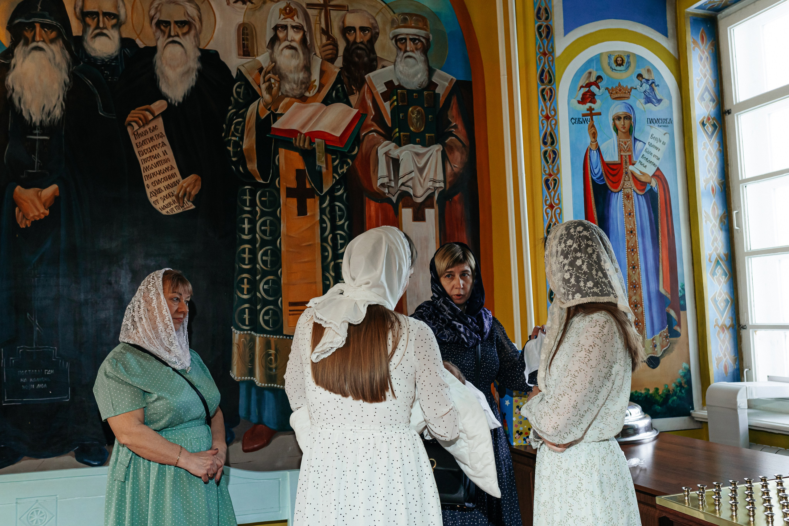 Фотосъемка крещения. Фотограф Ким Наталья в Красноярске