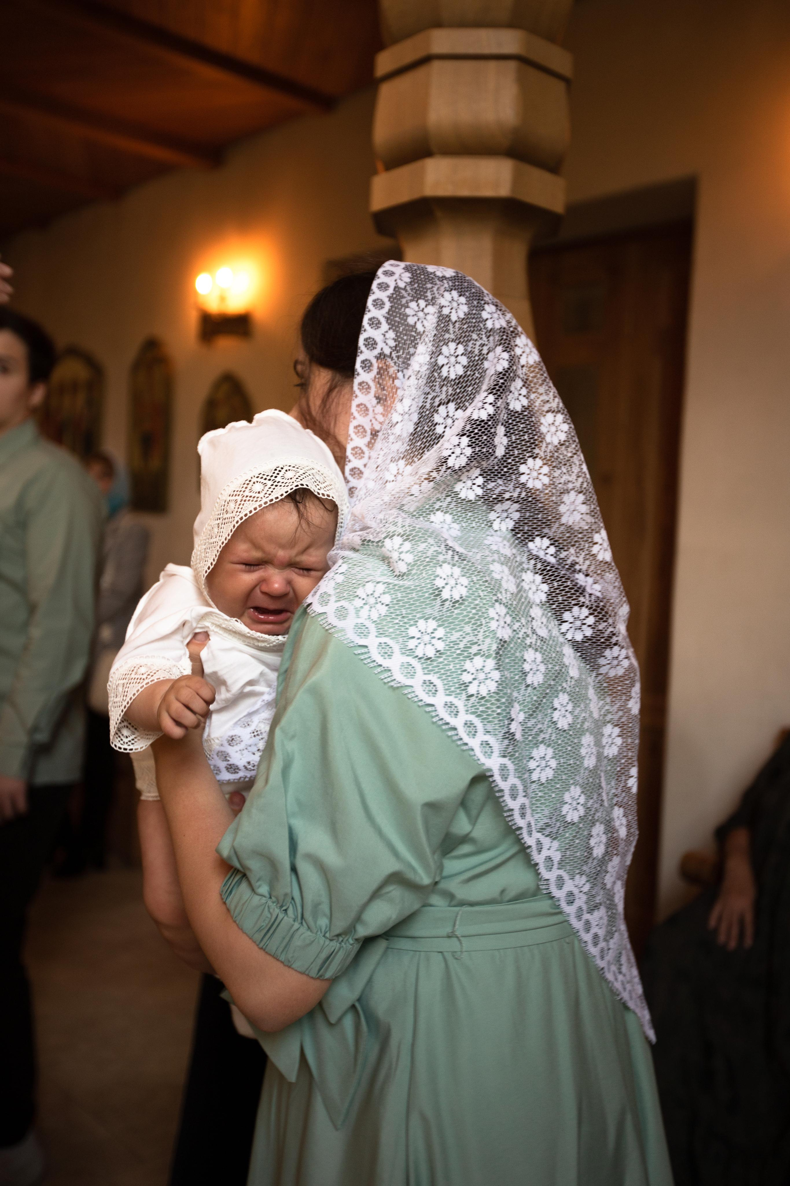 Крещение Ульяны Церковь Георгия Победоносца Хотьково. Свадебный и Семейный фотограф в Москве Александра Вайпер