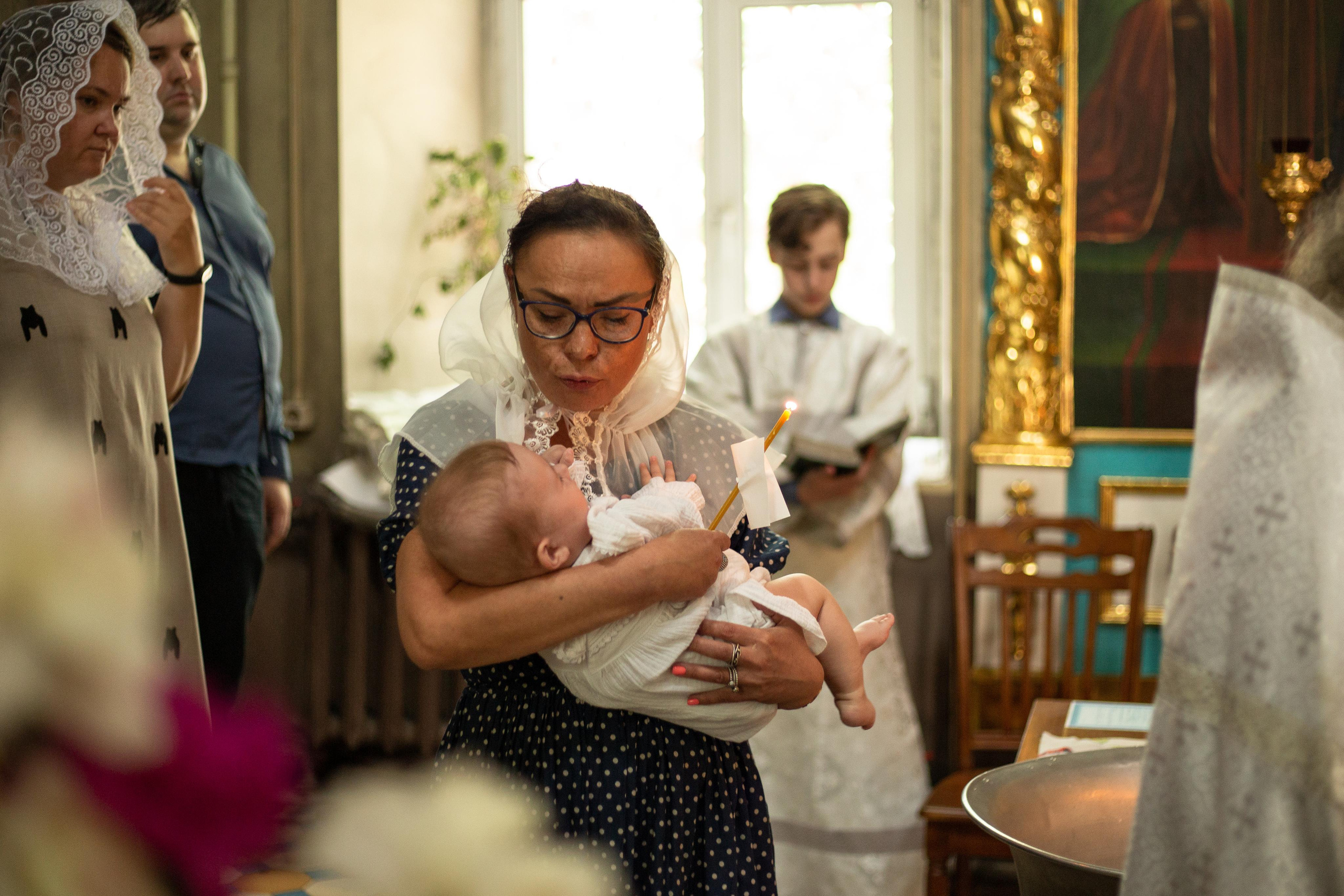 Крещение Марии Благовещенский Храм с Братовщина. Свадебный и Семейный фотограф в Москве Александра Вайпер