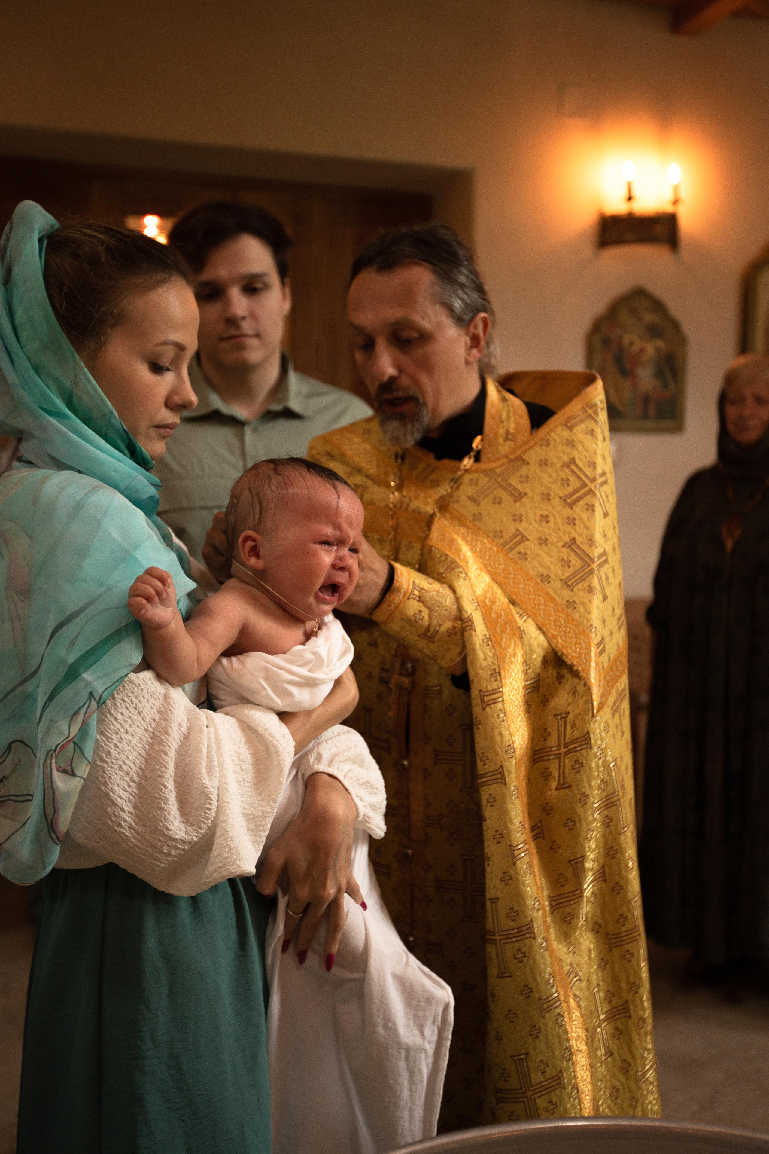 Крещение Ульяны Церковь Георгия Победоносца Хотьково. Свадебный и Семейный фотограф в Москве Александра Вайпер