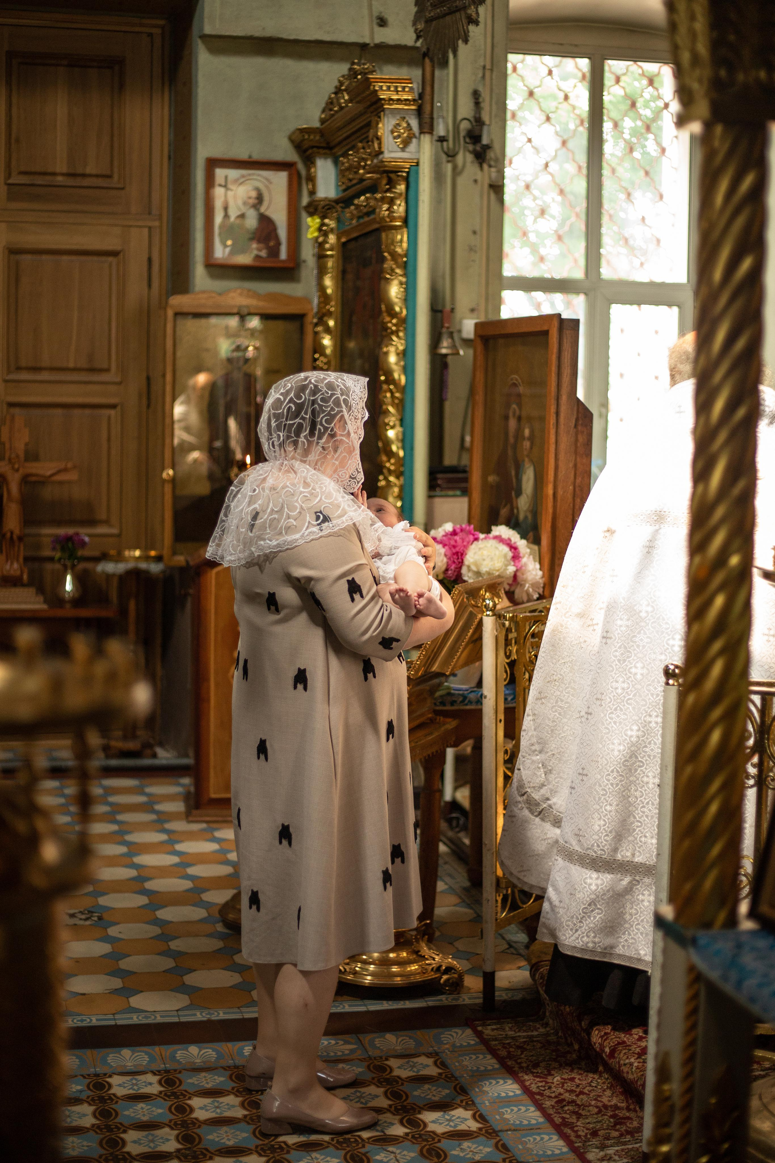 Крещение Марии Благовещенский Храм с Братовщина. Свадебный и Семейный фотограф в Москве Александра Вайпер