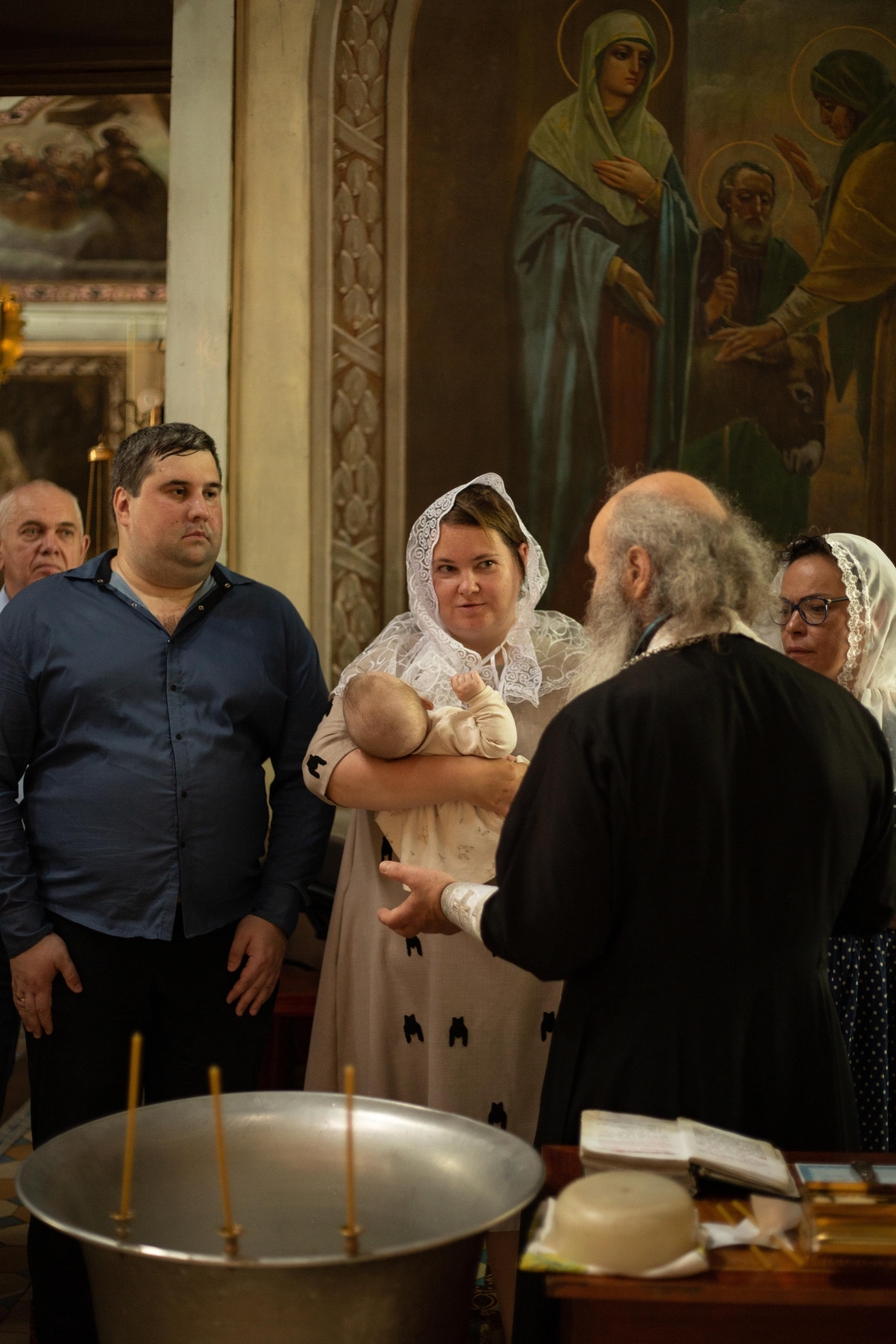 Крещение Марии Благовещенский Храм с Братовщина. Свадебный и Семейный фотограф в Москве Александра Вайпер