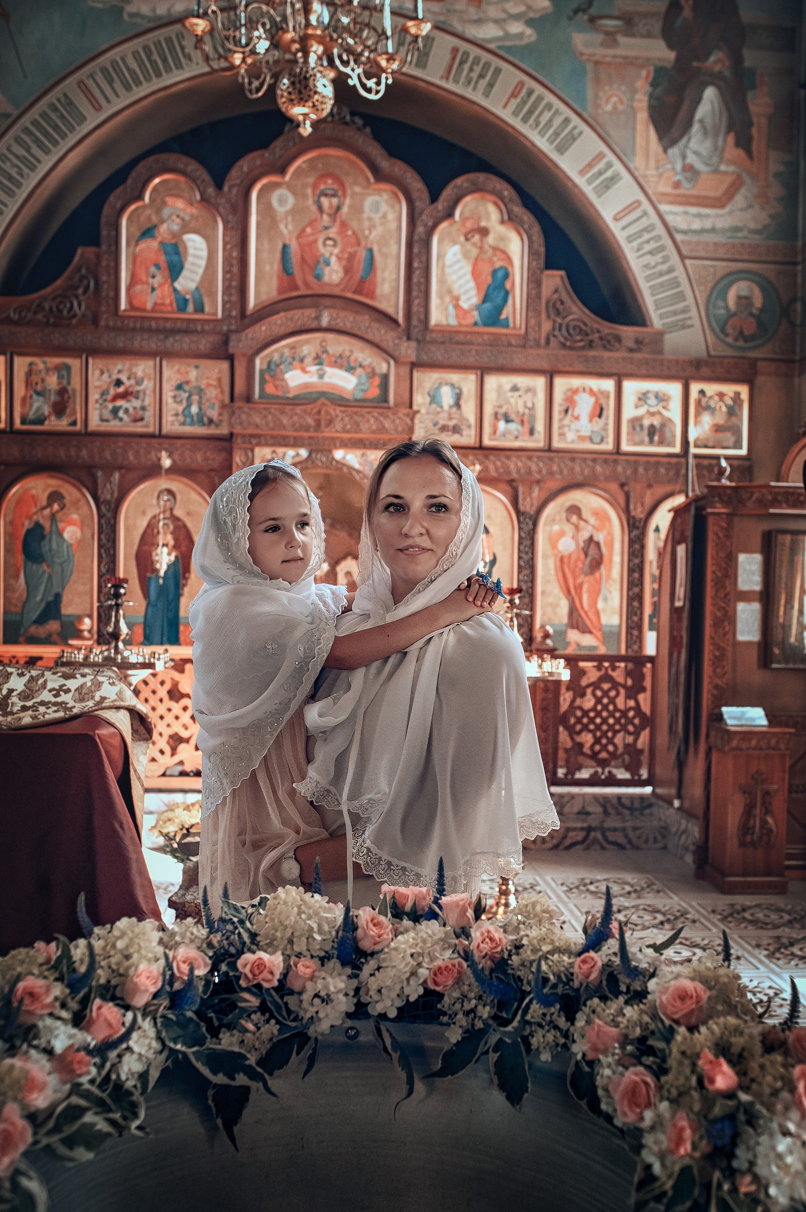 Съемка таинства крещения в Красноярске. Фотографы крещения/венчания  Красноярск Татьяна и Вячеслав Переваловы