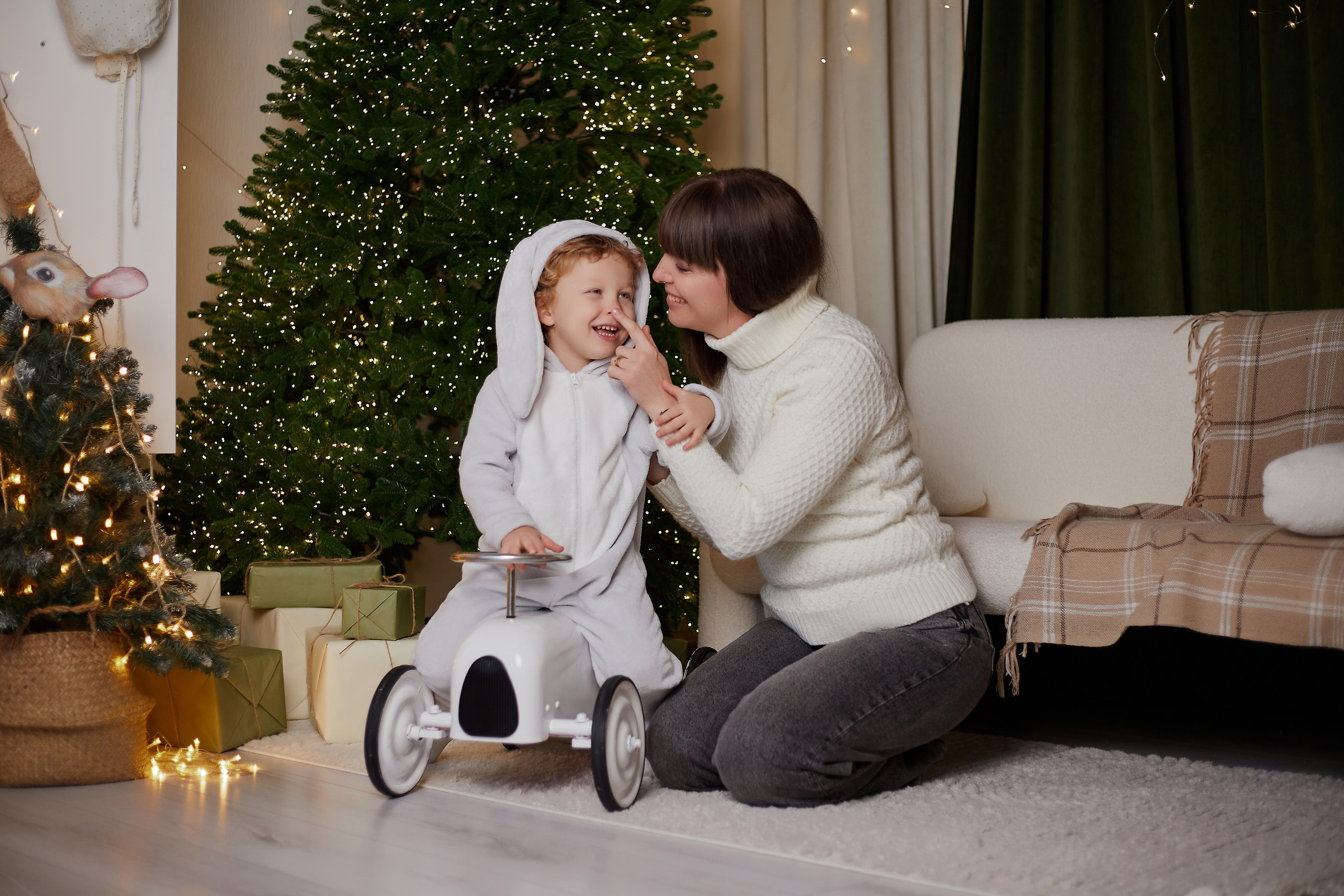 Новый год Никиты. Свадебный и семейный фотограф в Сочи-Красной поляне Ларионова Анна