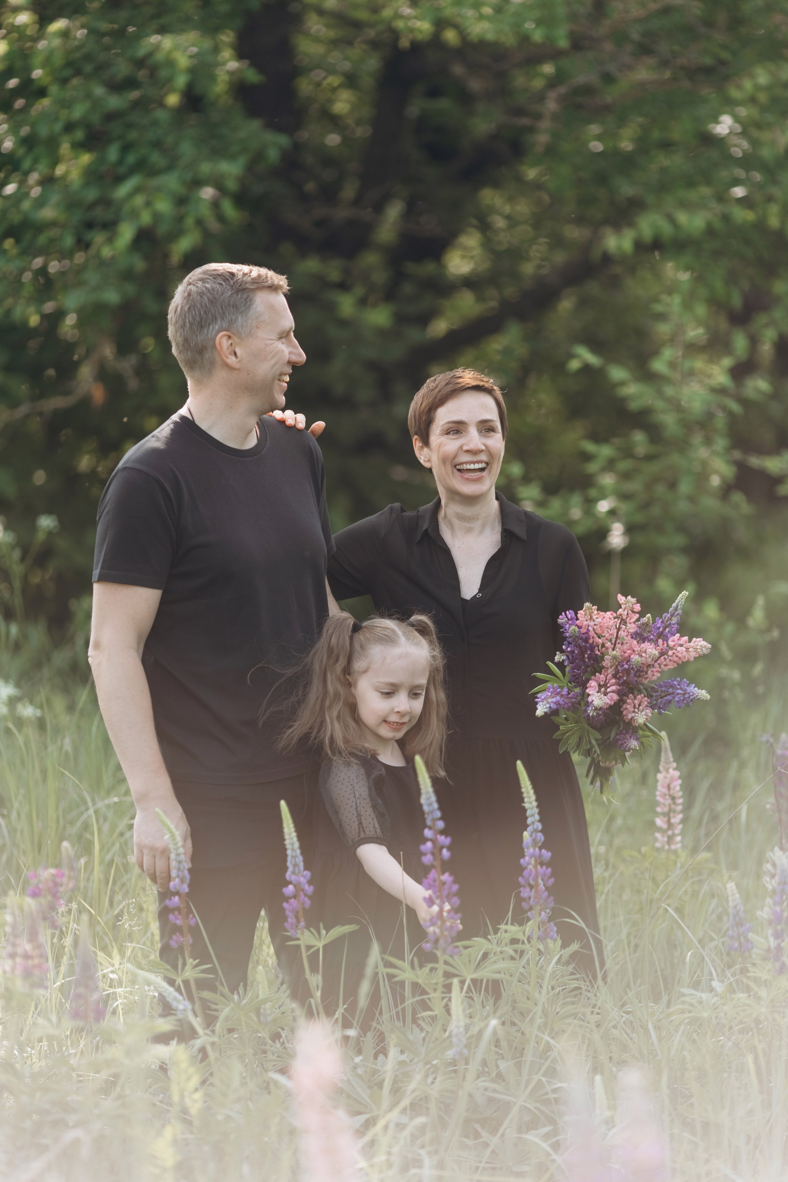 Паша, Женя, Маша. Фотограф Людмила Оюн