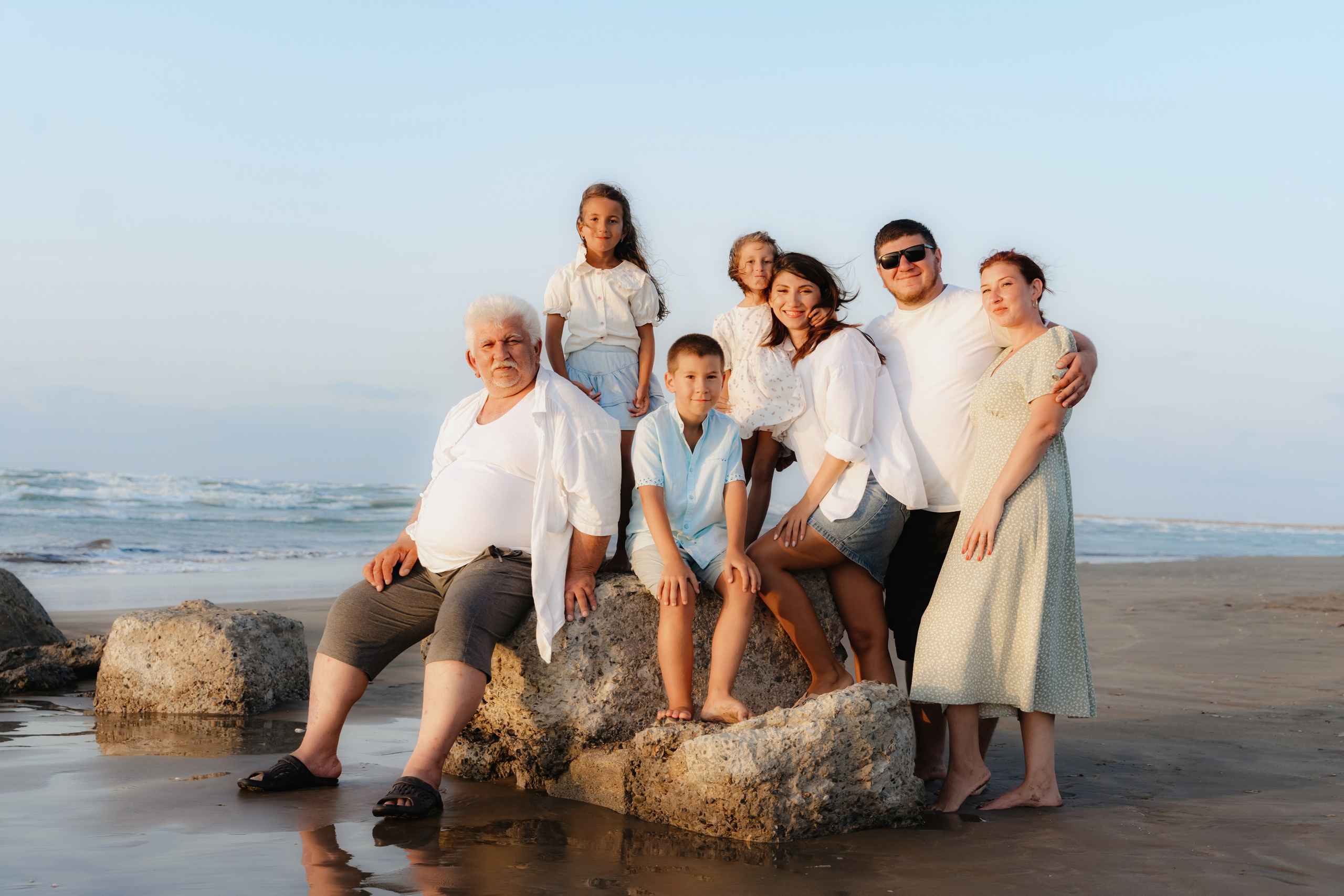 Большая семья. Детский и семейный фотограф Ташкент Наталья Кривенко