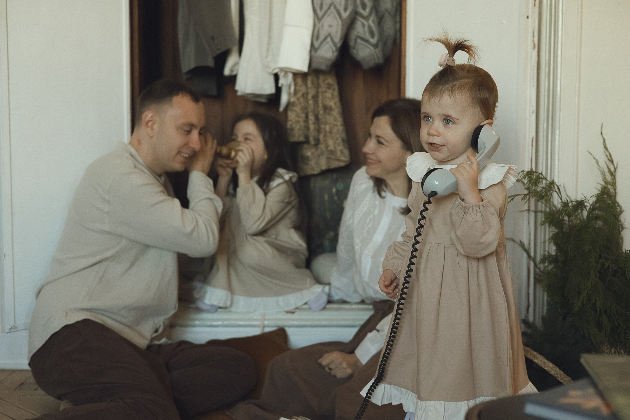 Утро перед Рождеством. Семейный фотограф в Москве Анастасия Марти