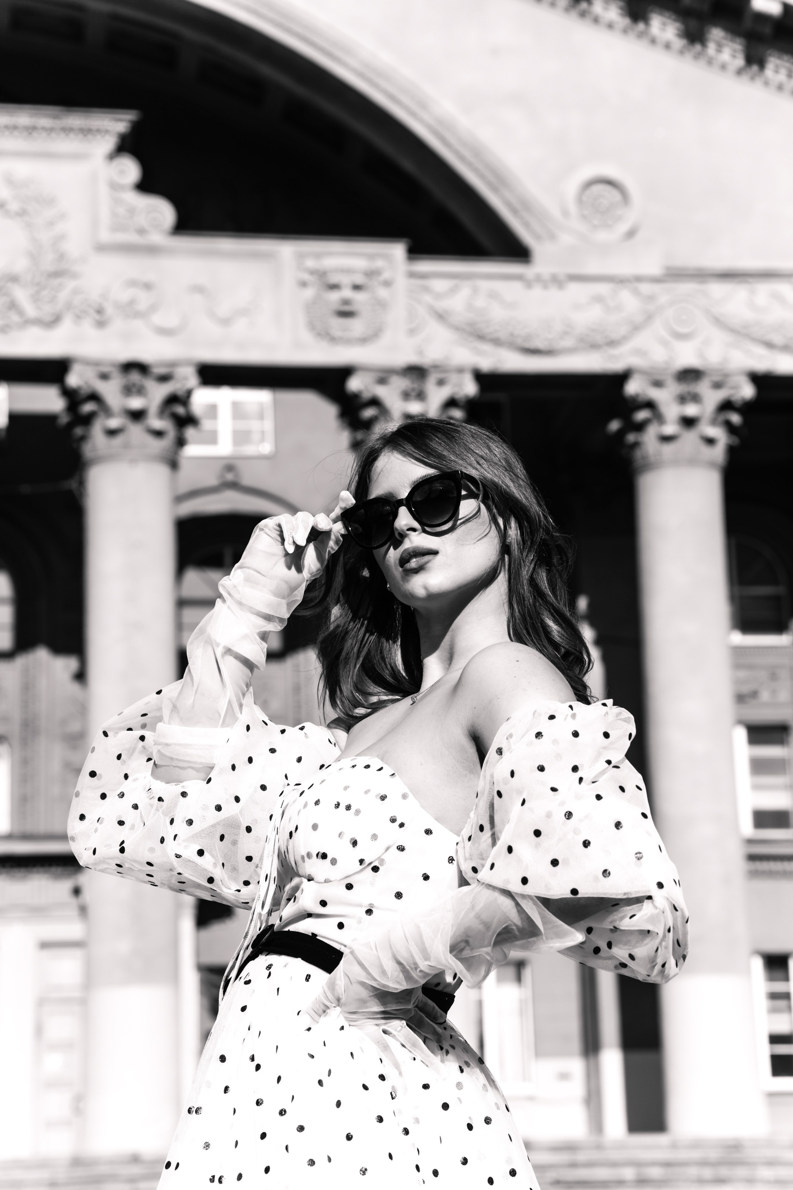 Чёрно-Белый женский портрет. Портретный фотограф в Челябинске