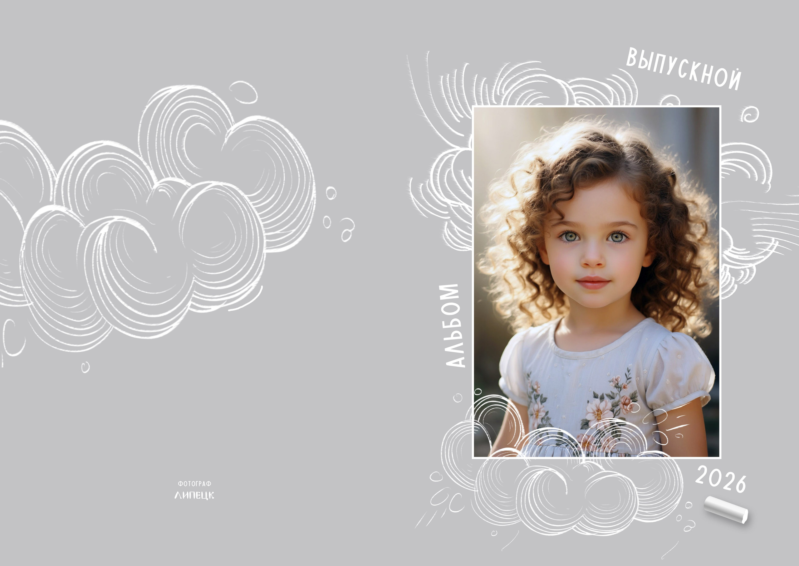 № 1236 Альбом для детского сада универсальный, ваш фотограф Медведева Лариса Липецк, medlori fotobook