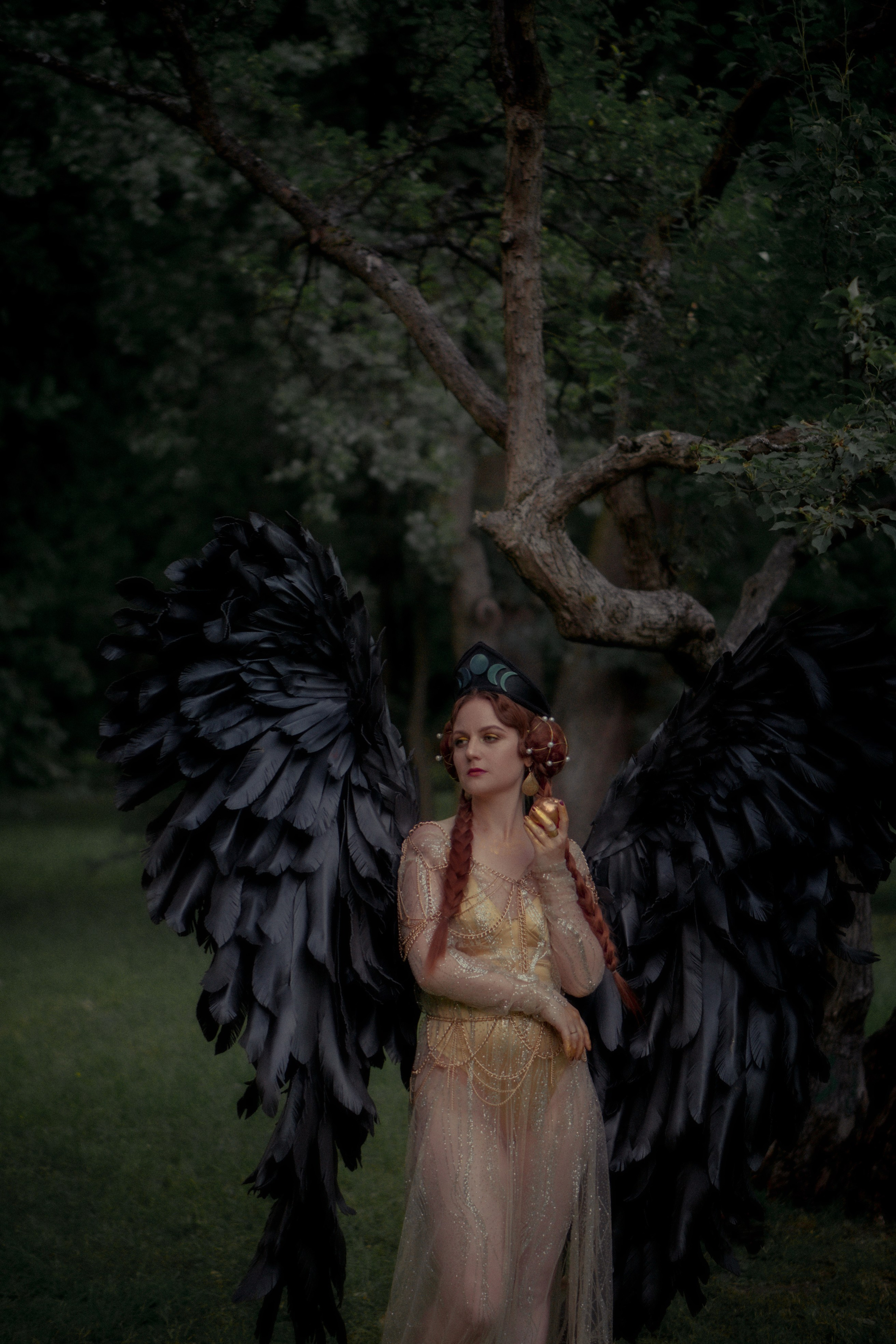 Птица-Сирин. Художественный фотограф Салаева Алина