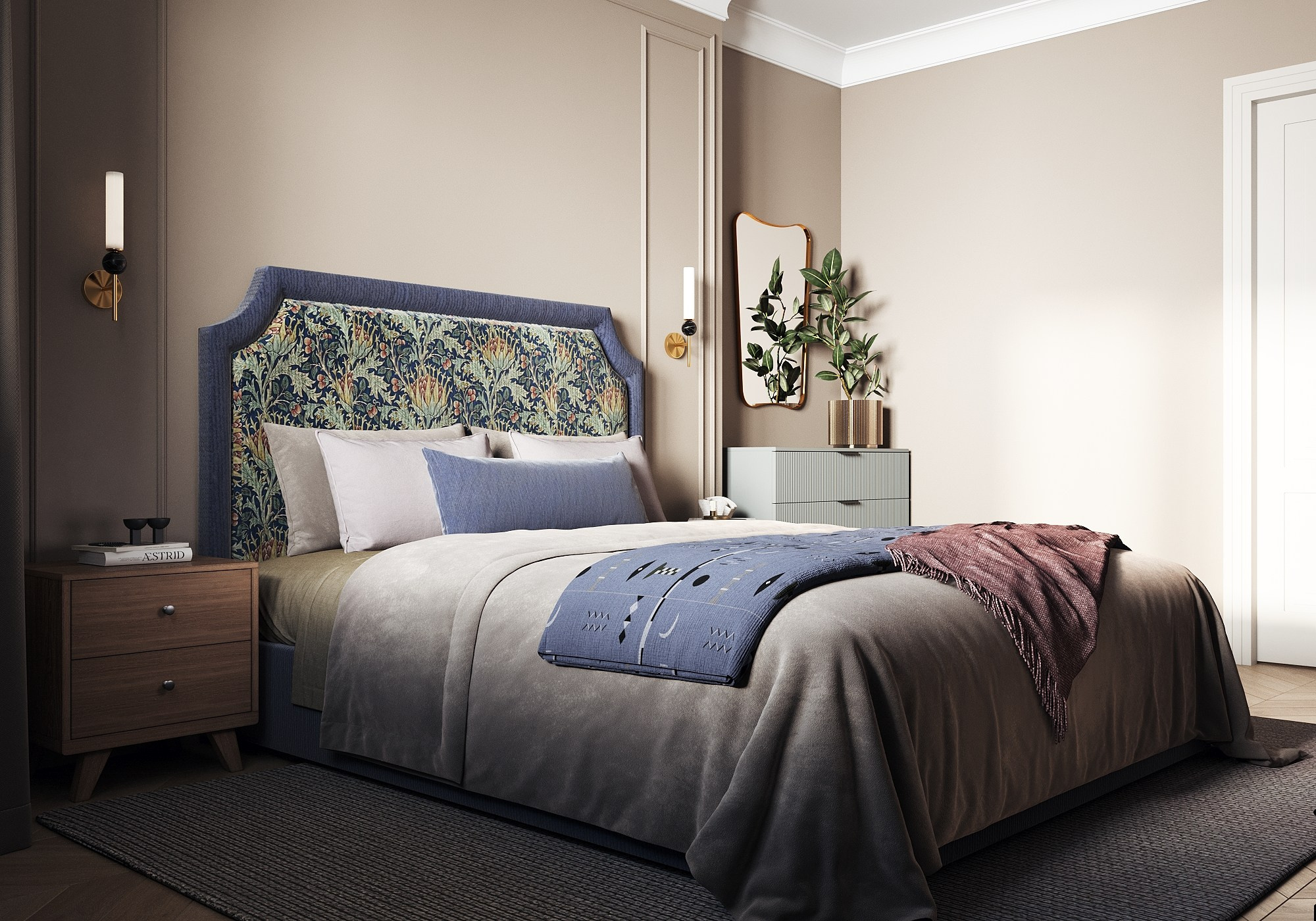 Квартира в Ростове, дизайнер Валентина Первакова. 3d-визуализатор Лилия Яровая