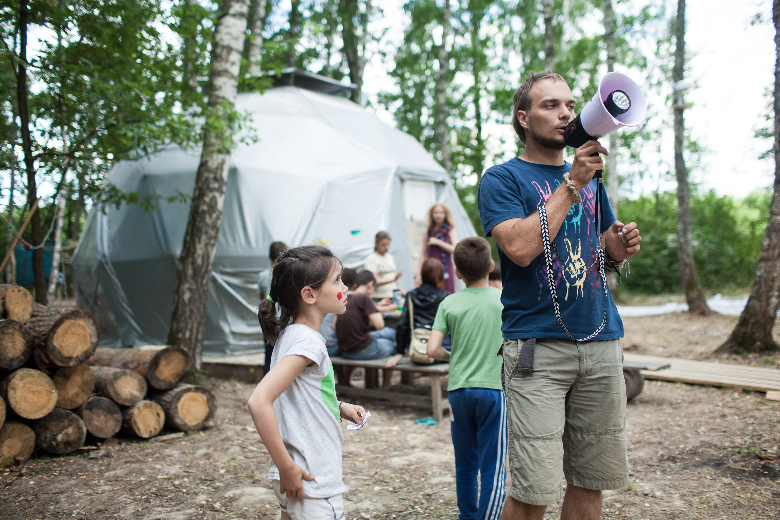 Детский лагерь Никола-Ленивец. Фотограф в Москве Валентина Иванова
