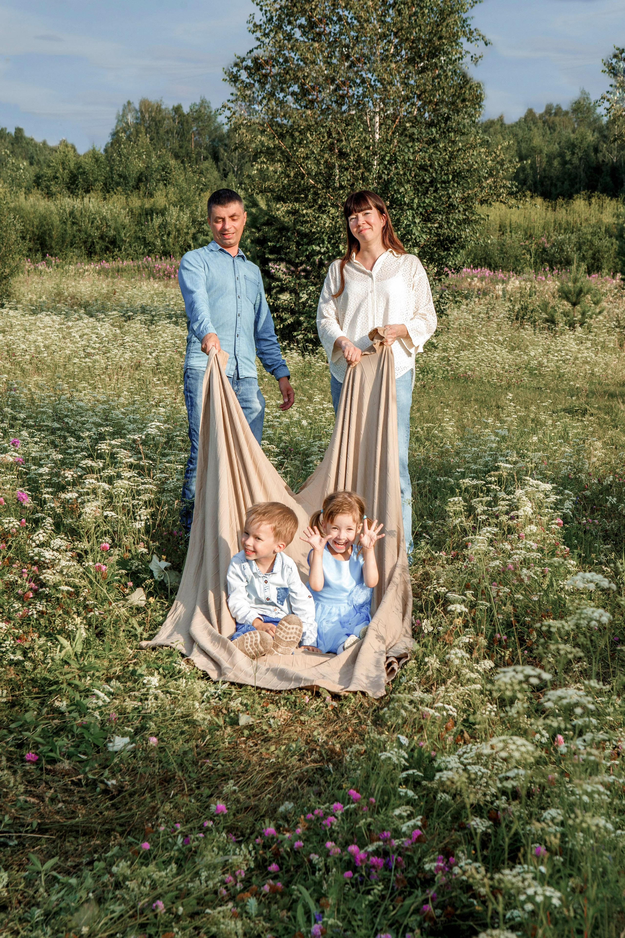 Игры в поле. Фотограф Екатерина Голицына